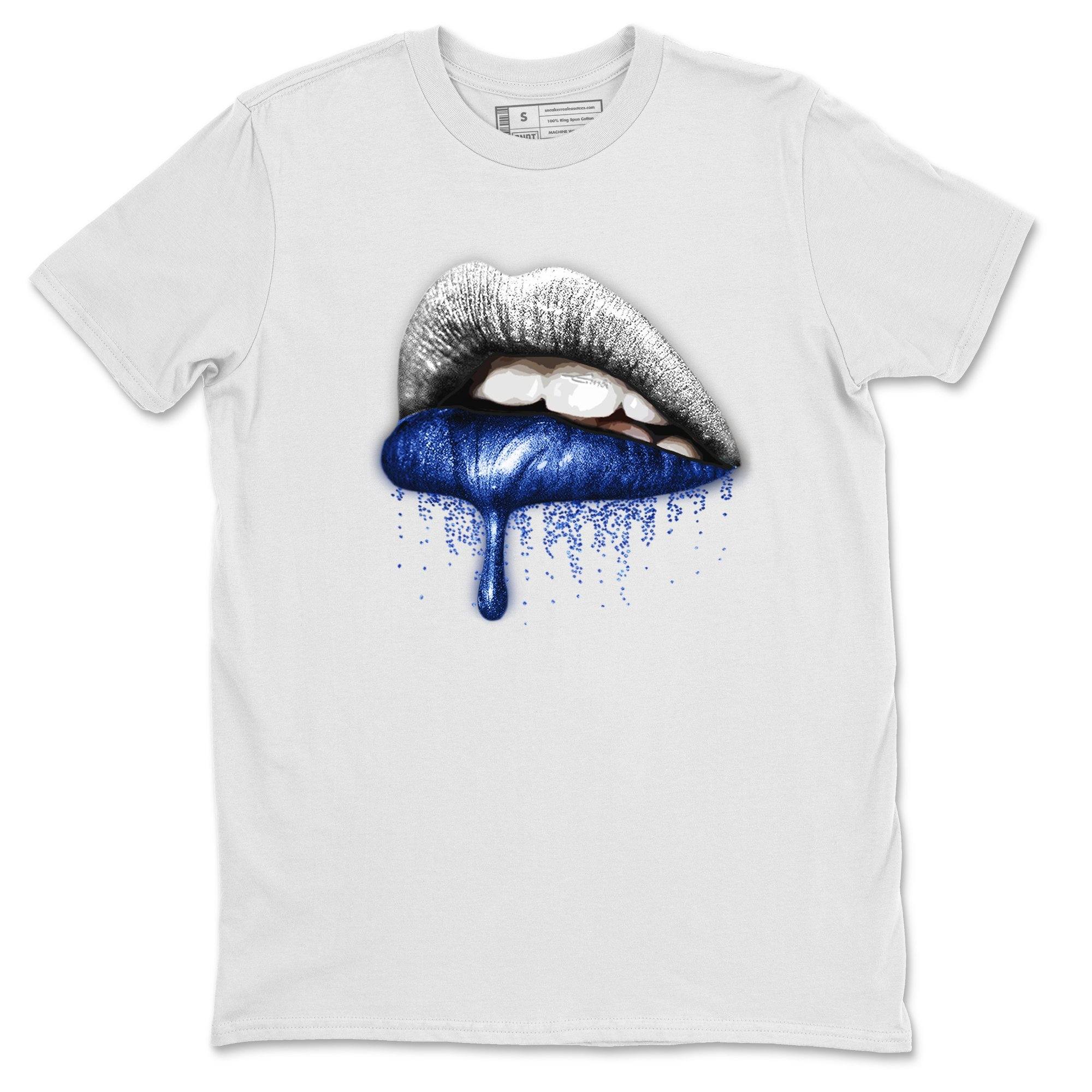 Jordan 3 Racer Blue Shirt To Match Jordans Dripping Lips Sneaker Tees Jordan 3 Racer Blue Drip Gear Zone Sneaker Matching Clothing Unisex Shirts