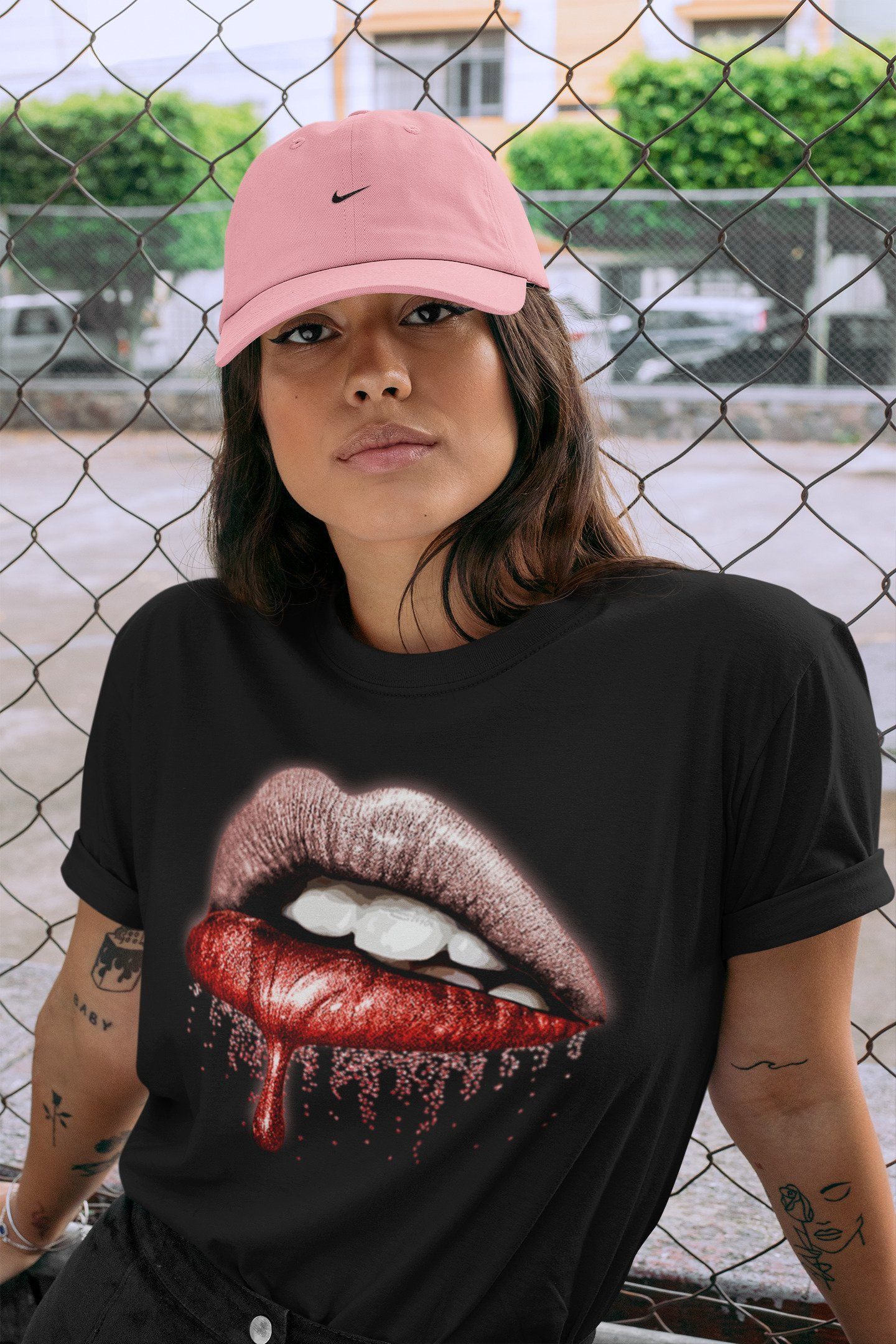 Jordan 3 Rust Pink Shirt To Match Jordans Dripping Lips Sneaker Tees Jordan 3 Rust Pink Drip Gear Zone Sneaker Matching Clothing Unisex Shirts