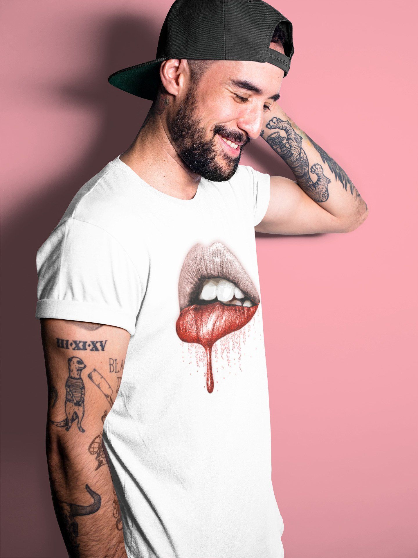 Jordan 3 Rust Pink Shirt To Match Jordans Dripping Lips Sneaker Tees Jordan 3 Rust Pink Drip Gear Zone Sneaker Matching Clothing Unisex Shirts