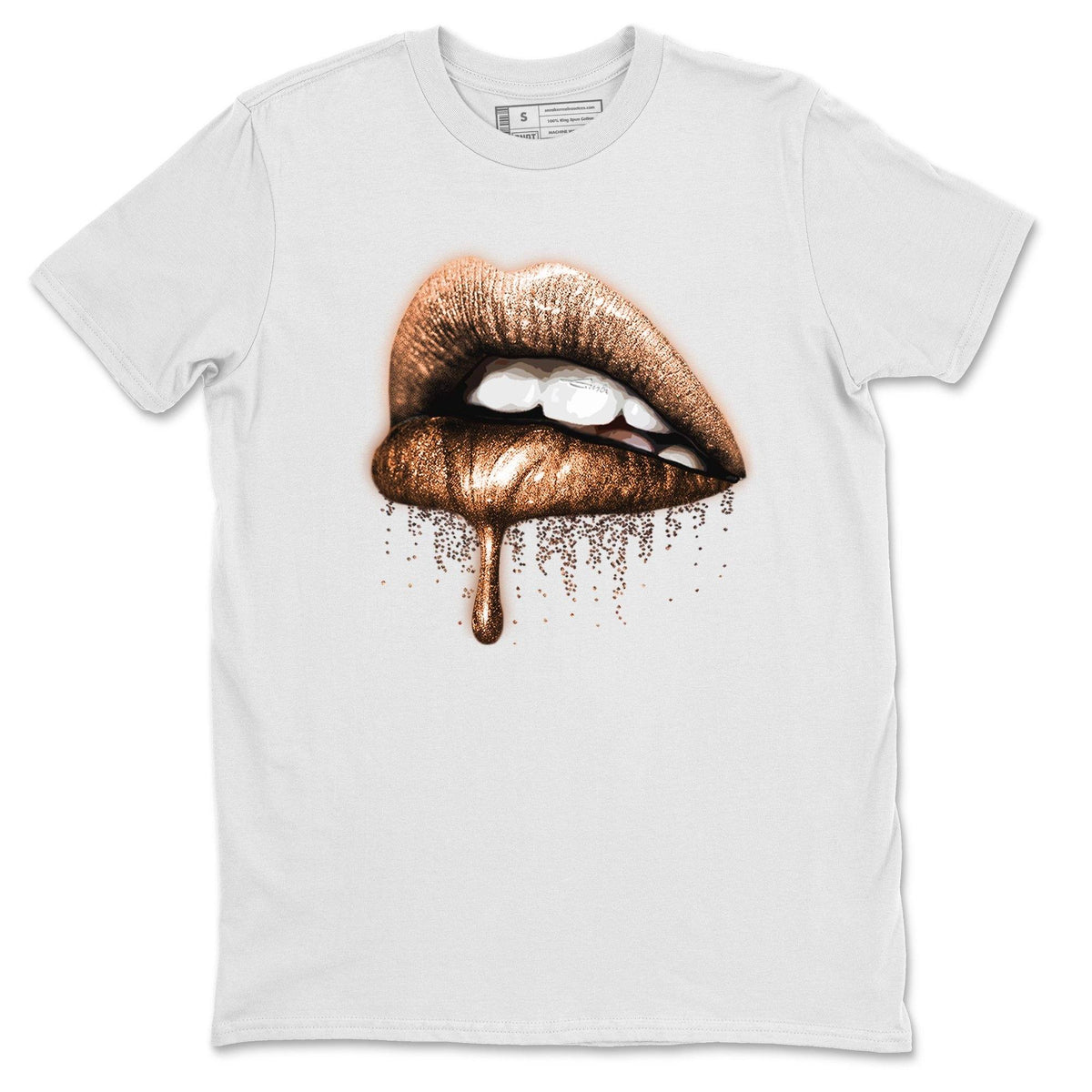 Jordan 4 Shimmer Shirt To Match Jordans Dripping Lips Sneaker Tees Jordan 4 Shimmer Drip Gear Zone Sneaker Matching Clothing Unisex Shirts