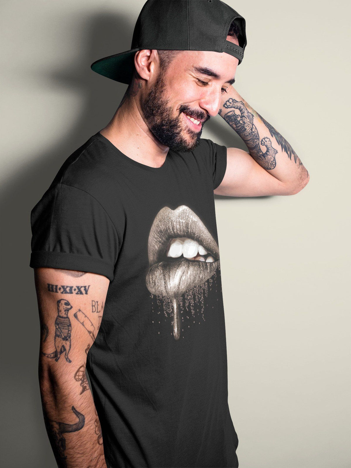 Jordan 4 Taupe Haze Shirt To Match Jordans Dripping Lips Sneaker Tees Jordan 4 Taupe Haze Drip Gear Zone Sneaker Matching Clothing Unisex Shirts