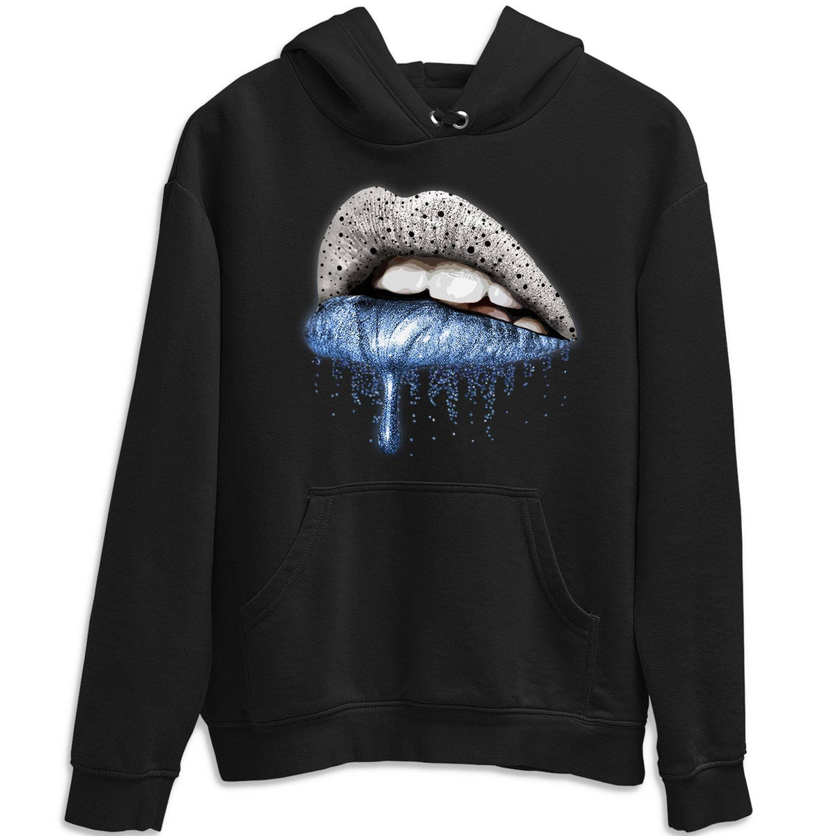 Jordan 4 University Blue Shirt To Match Jordans Dripping Lips Sneaker Tees Jordan 4 University Blue Drip Gear Zone Sneaker Matching Clothing Unisex Shirts