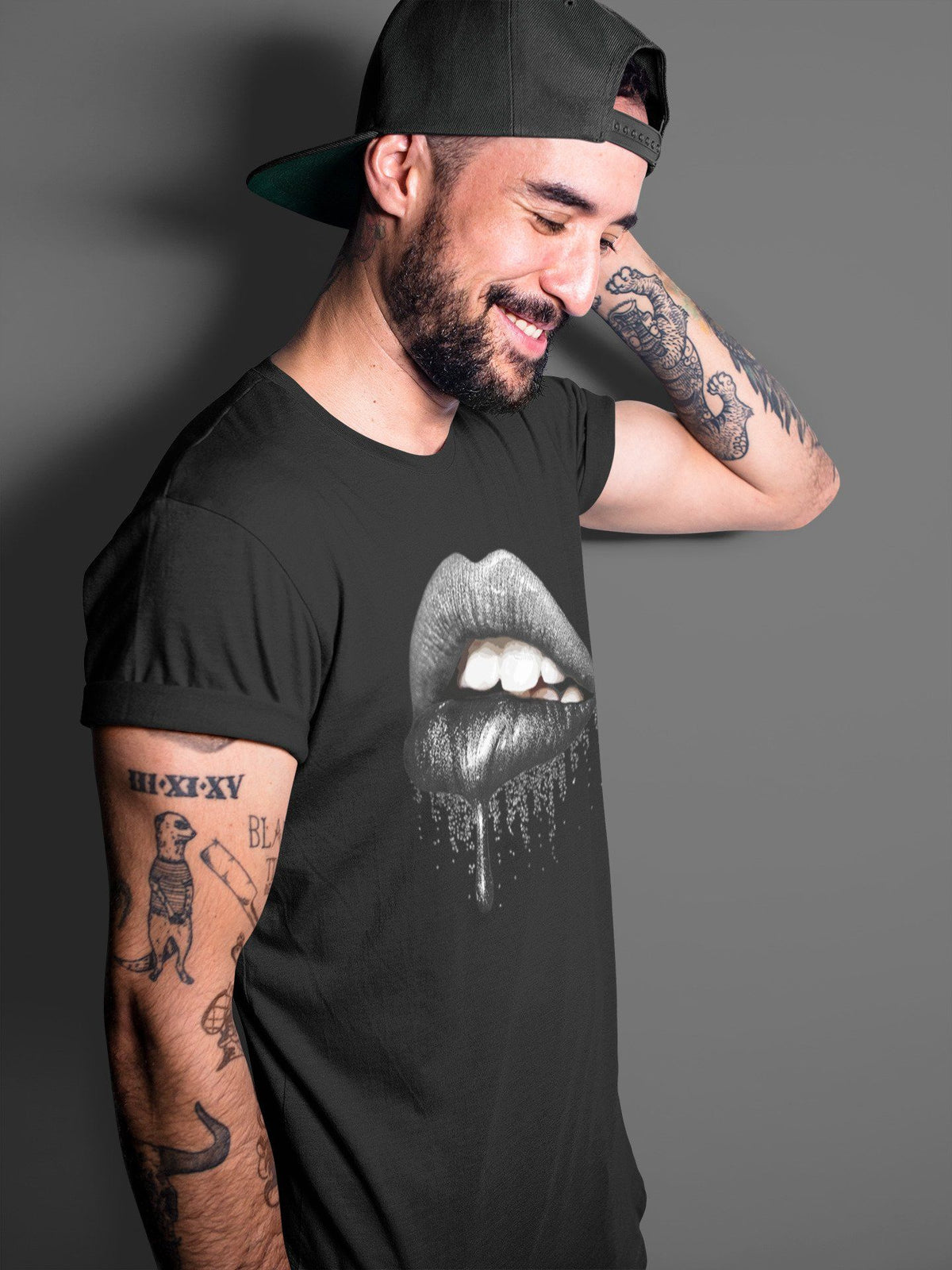 Jordan 5 Anthracite Shirt To Match Jordans Dripping Lips Sneaker Tees Jordan 5 Anthracite Drip Gear Zone Sneaker Matching Clothing Unisex Shirts
