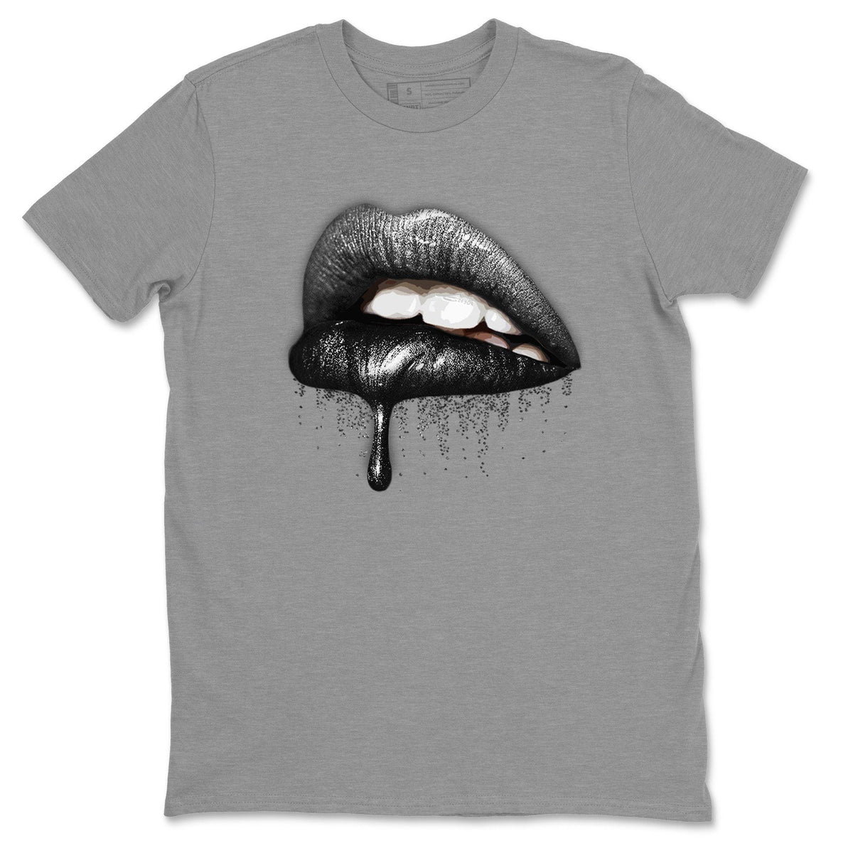 Jordan 5 Anthracite Shirt To Match Jordans Dripping Lips Sneaker Tees Jordan 5 Anthracite Drip Gear Zone Sneaker Matching Clothing Unisex Shirts