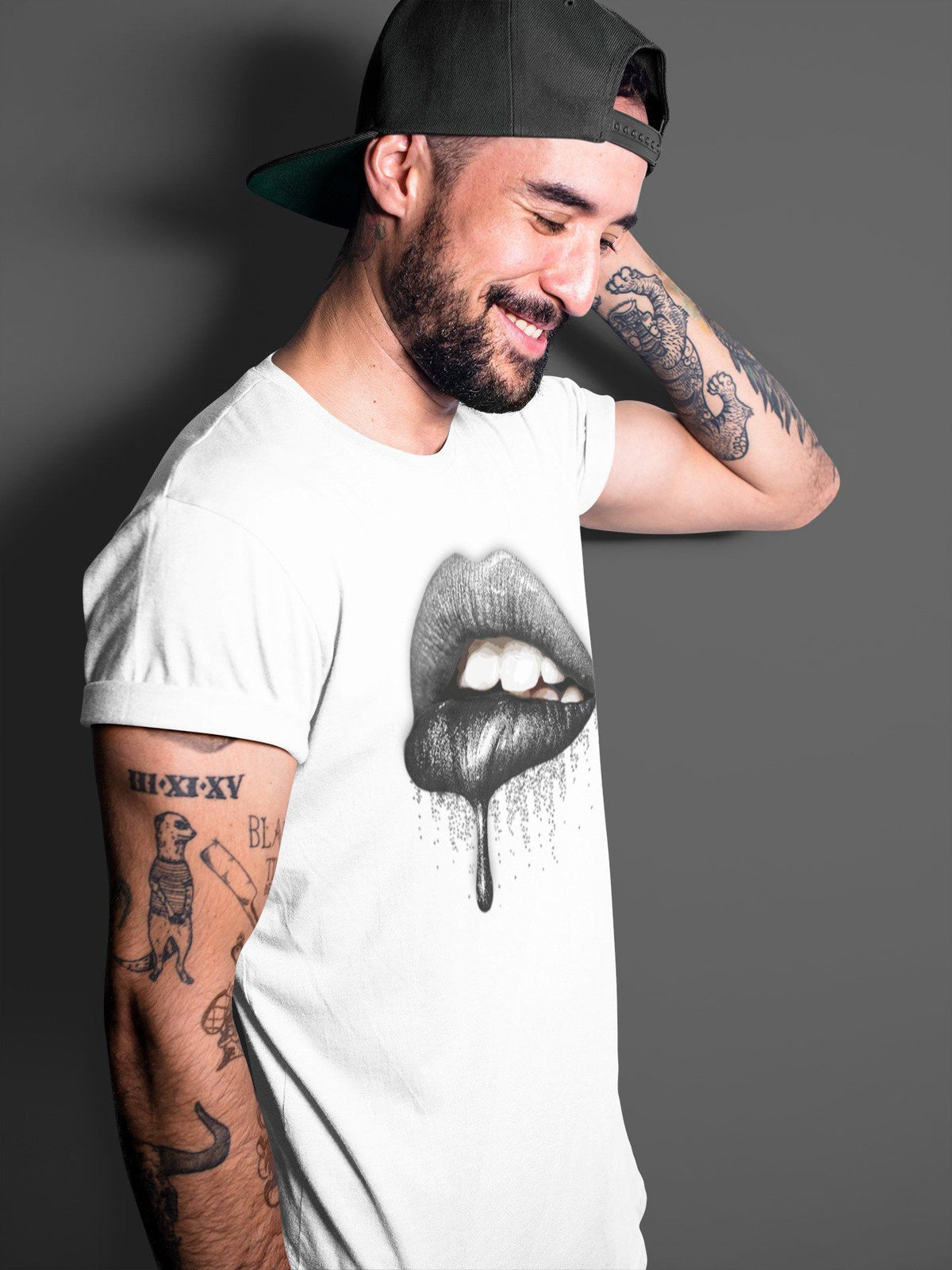 Jordan 5 Anthracite Shirt To Match Jordans Dripping Lips Sneaker Tees Jordan 5 Anthracite Drip Gear Zone Sneaker Matching Clothing Unisex Shirts