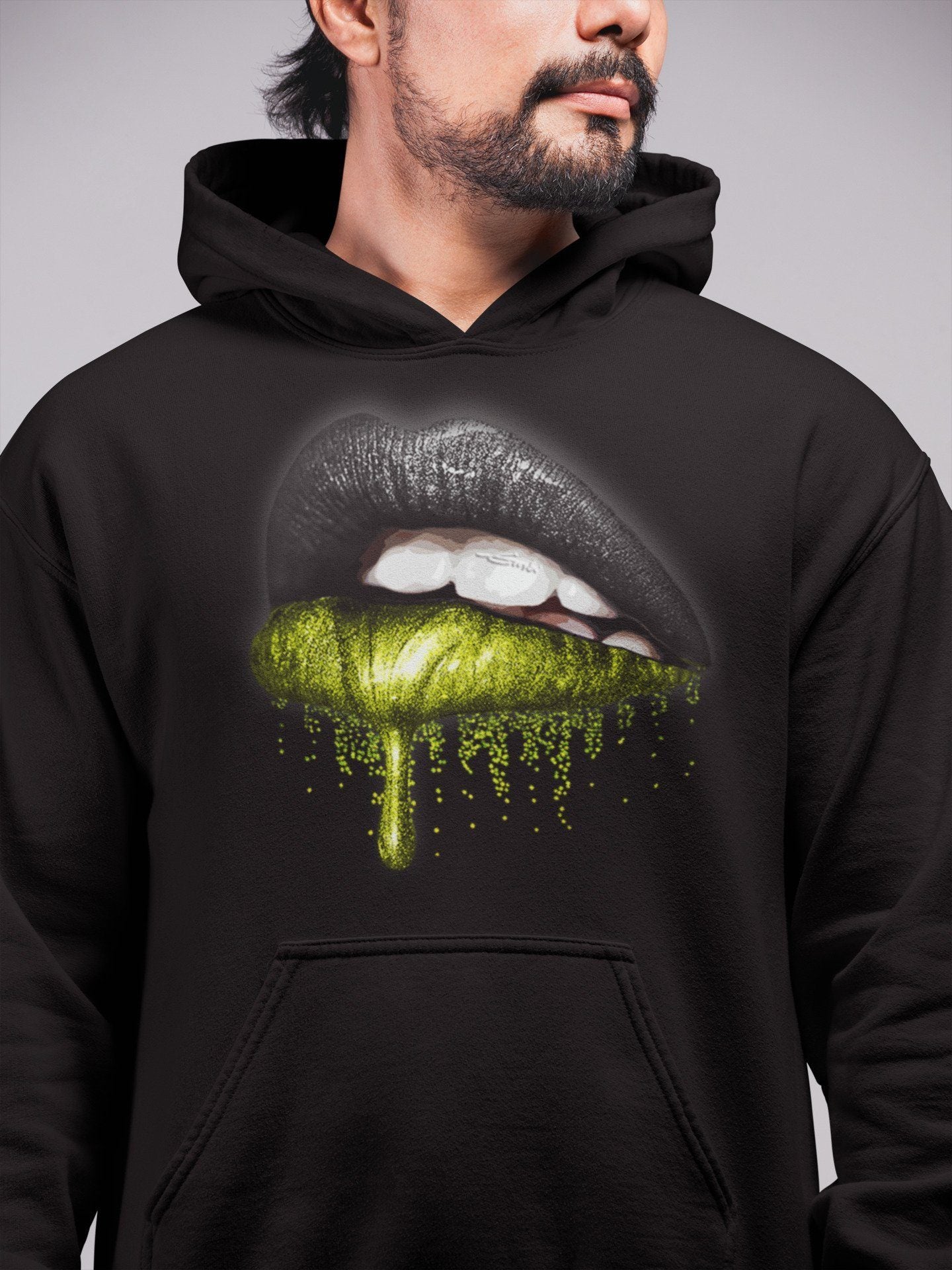 Jordan 6 Electric Green Shirt To Match Jordans Dripping Lips Sneaker Tees Jordan 6 Electric Green Drip Gear Zone Sneaker Matching Clothing Unisex Shirts