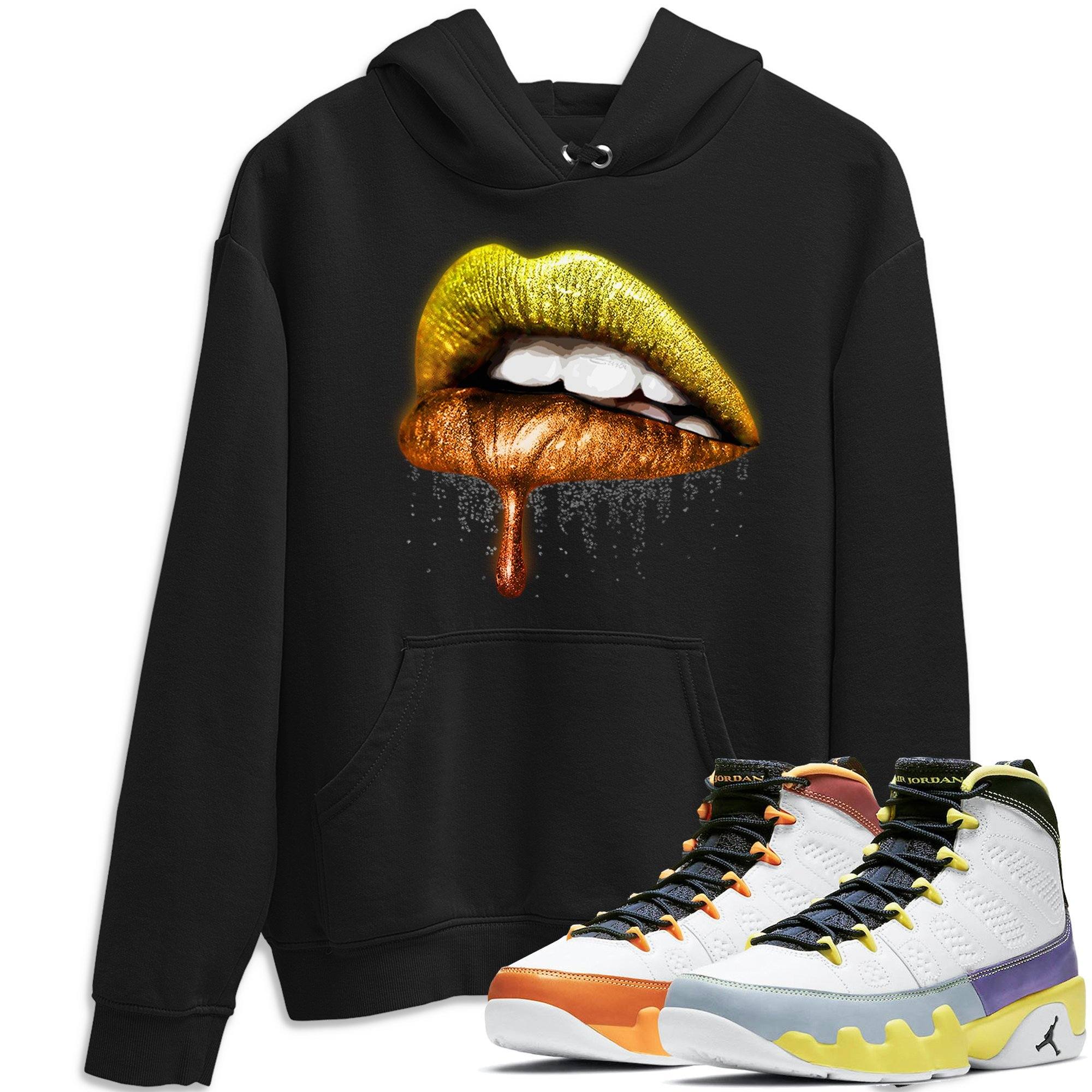 Jordan 9 Change The World Shirt To Match Jordans Dripping Lips Sneaker Tees Jordan 9 Change The World Drip Gear Zone Sneaker Matching Clothing Unisex Shirts