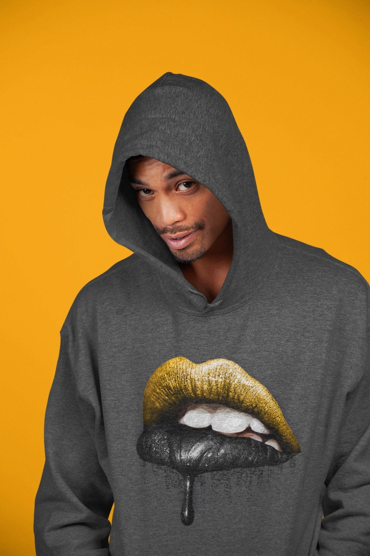 Jordan 9 University Gold Shirt To Match Jordans Dripping Lips Sneaker Tees Jordan 9 University Gold Drip Gear Zone Sneaker Matching Clothing Unisex Shirts