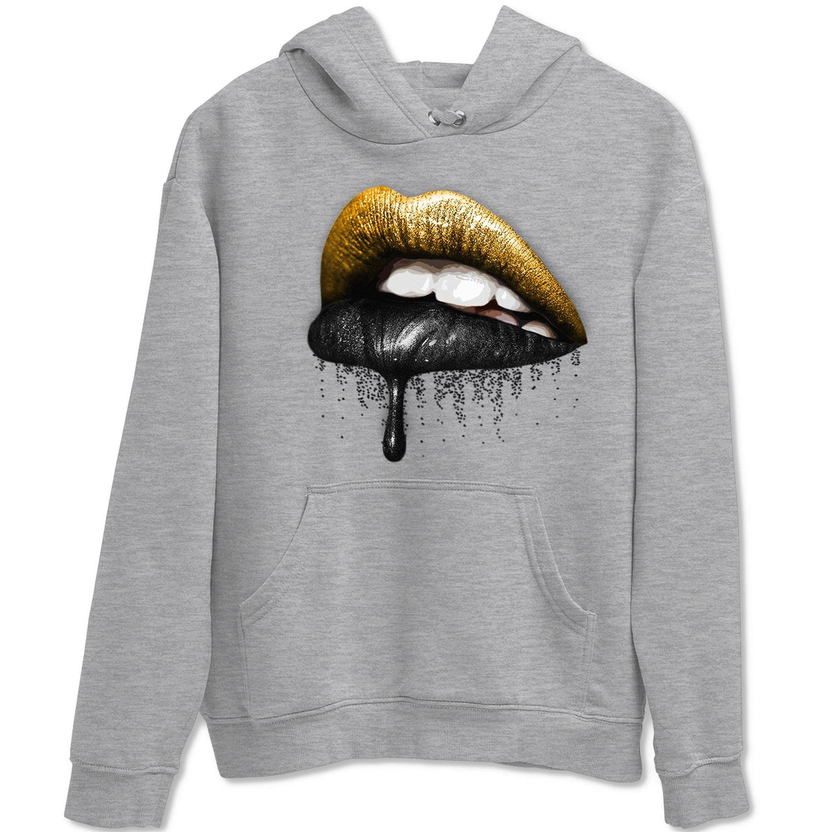 Jordan 9 University Gold Shirt To Match Jordans Dripping Lips Sneaker Tees Jordan 9 University Gold Drip Gear Zone Sneaker Matching Clothing Unisex Shirts