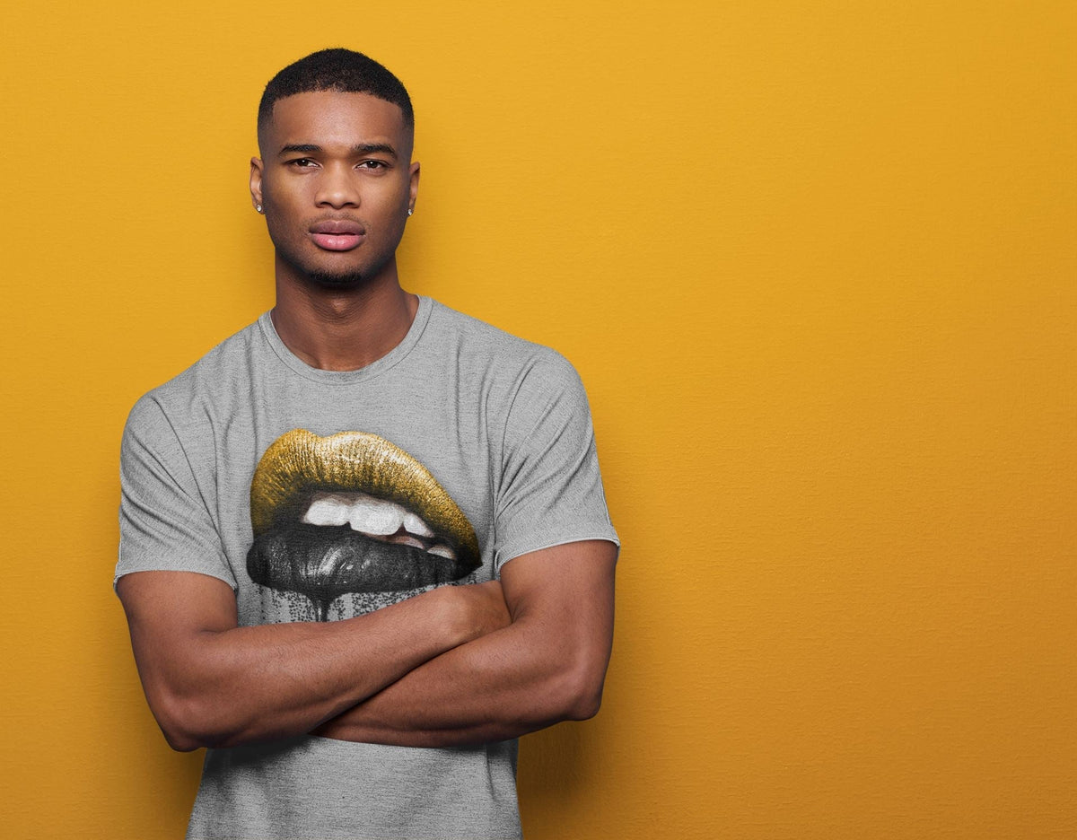Jordan 9 University Gold Shirt To Match Jordans Dripping Lips Sneaker Tees Jordan 9 University Gold Drip Gear Zone Sneaker Matching Clothing Unisex Shirts