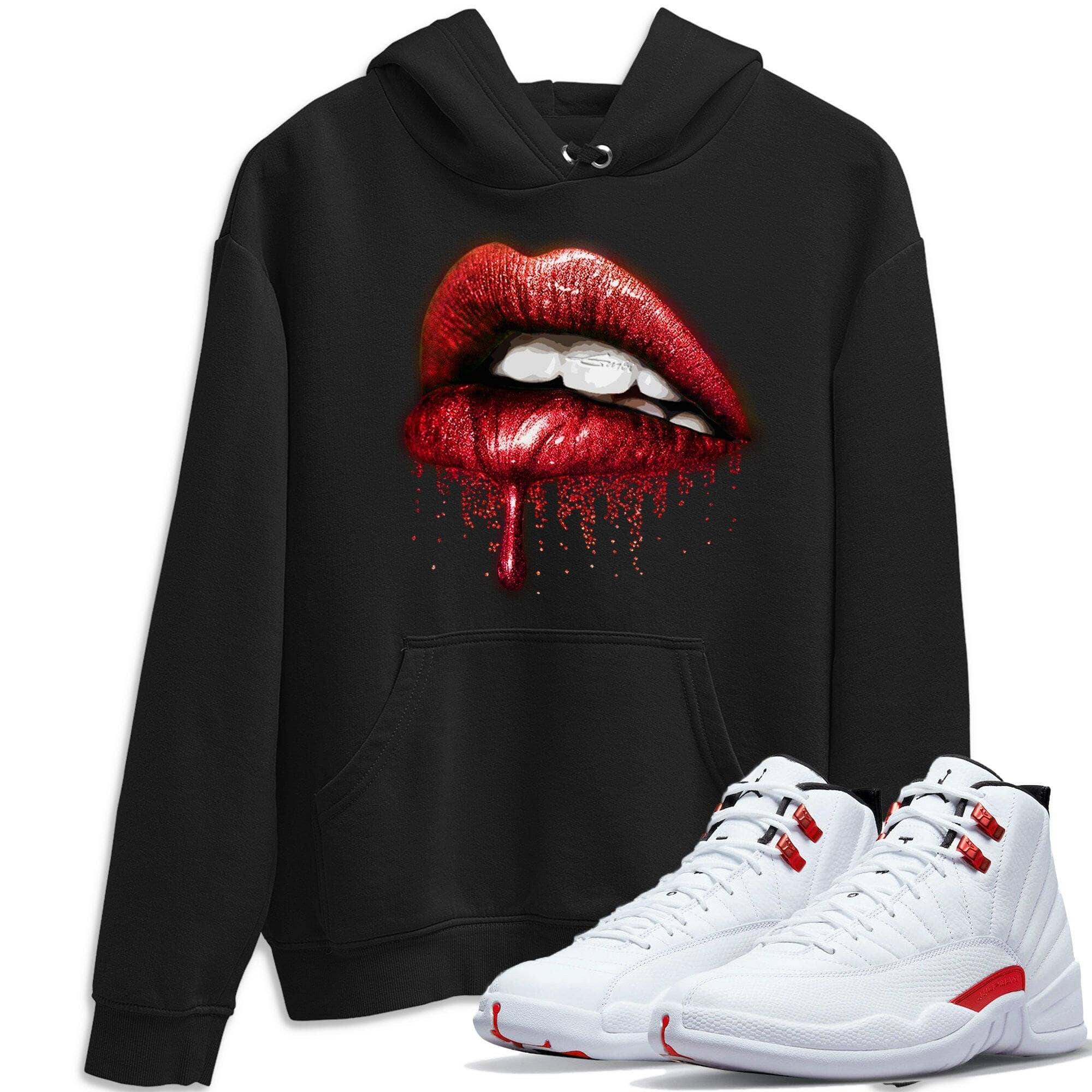 Jordan 12 Twist Shirt To Match Jordans Dripping Lips Sneaker Tees Jordan 12 Twist Drip Gear Zone Sneaker Matching Clothing Unisex Shirts