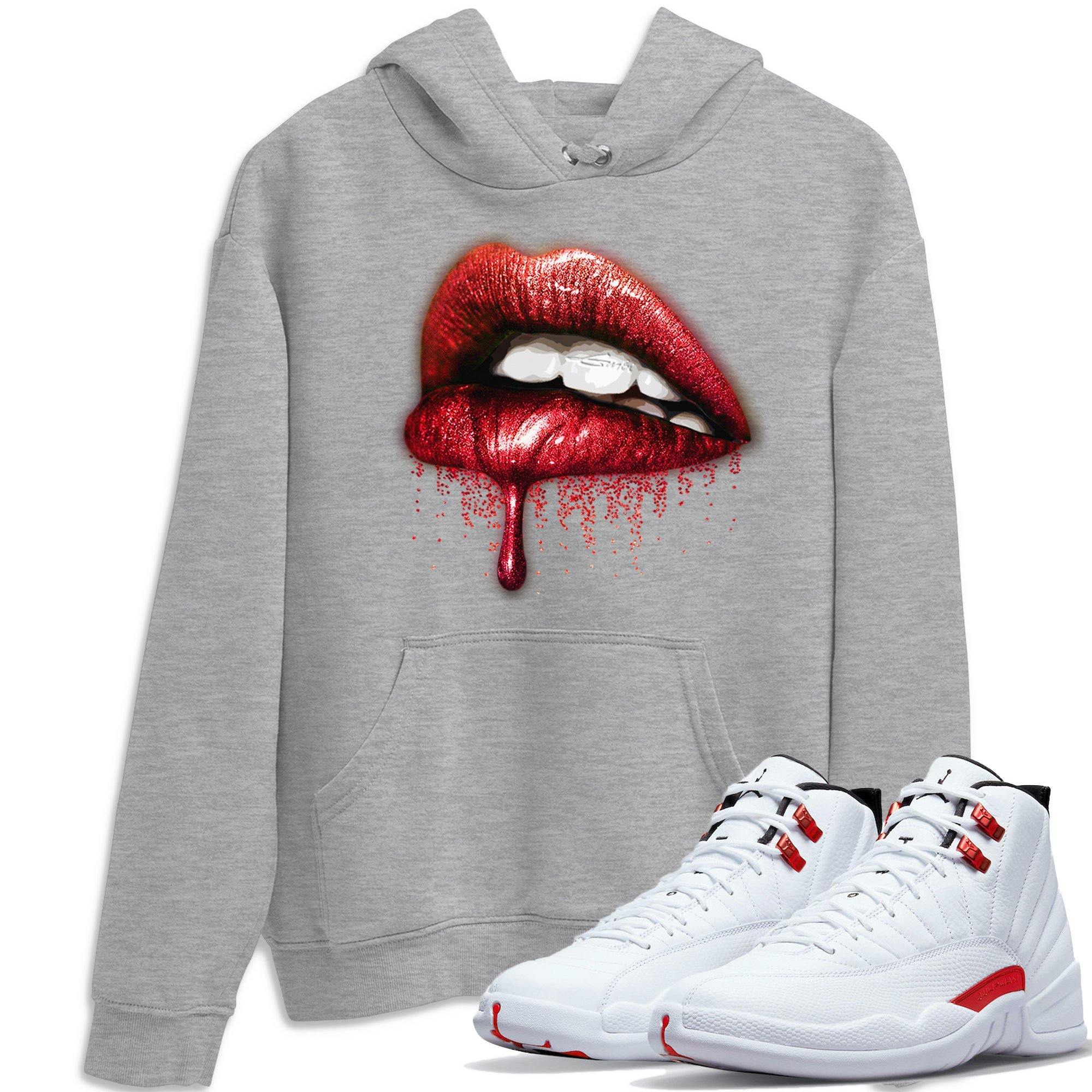 Jordan 12 Twist Shirt To Match Jordans Dripping Lips Sneaker Tees Jordan 12 Twist Drip Gear Zone Sneaker Matching Clothing Unisex Shirts