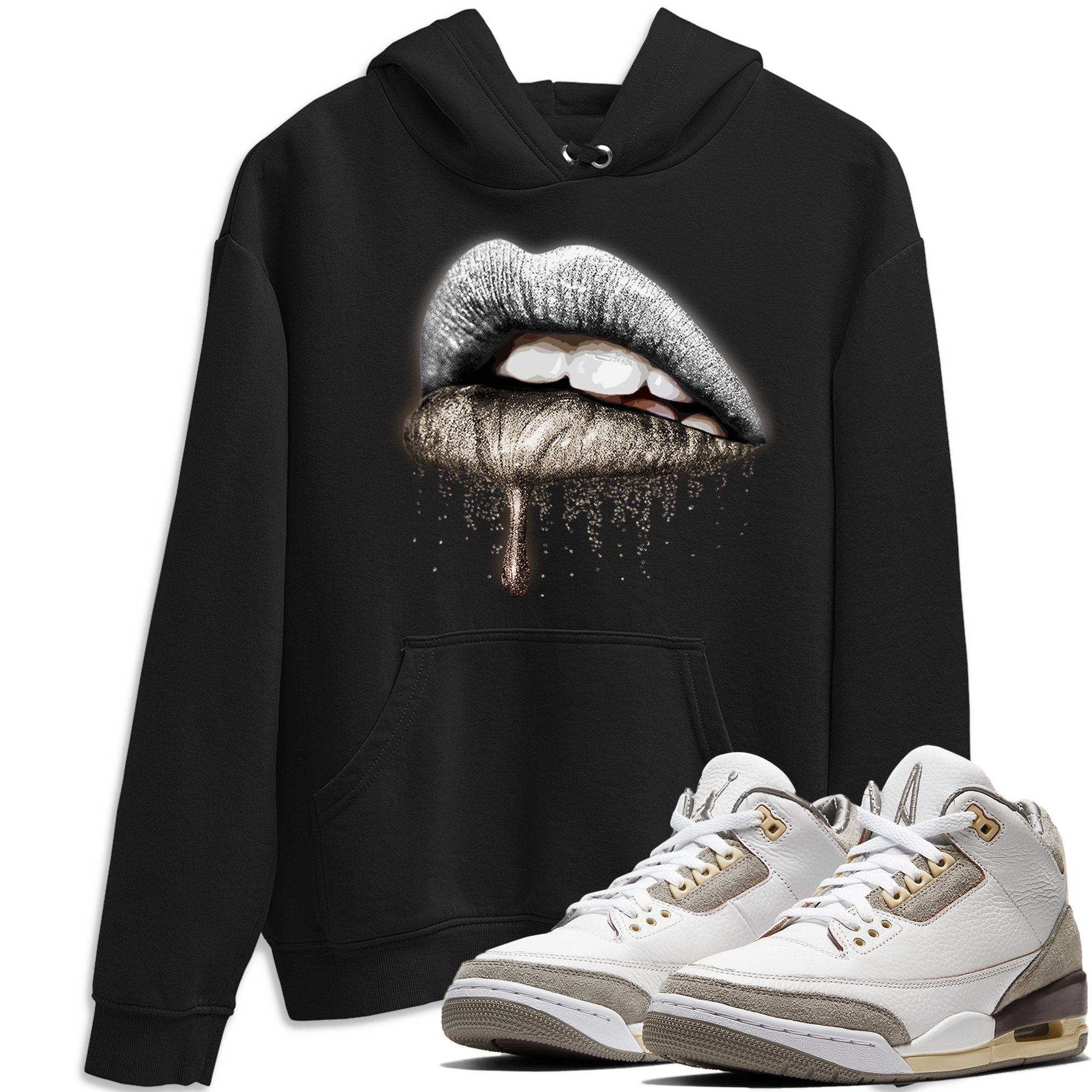 Jordan 3 A Ma Maniere Shirt To Match Jordans Dripping Lips Sneaker Tees Jordan 3 A Ma Maniere Drip Gear Zone Sneaker Matching Clothing Unisex Shirts