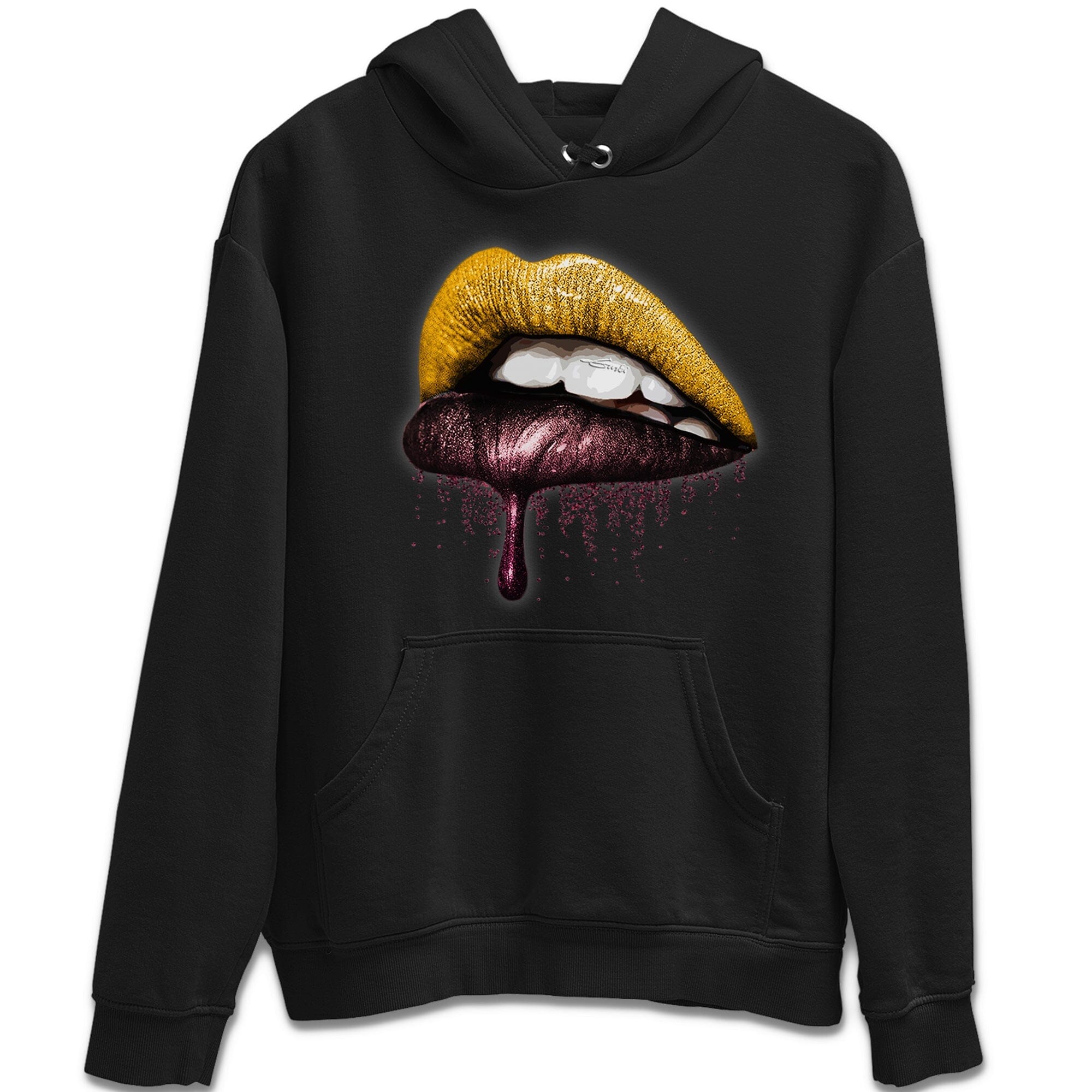 Dunk Arizona State Sneaker Match Tees Dripping Lips Sneaker Tees Dunk Arizona State Jordan to match sneaker T-Shirt Crew Neck Shirts