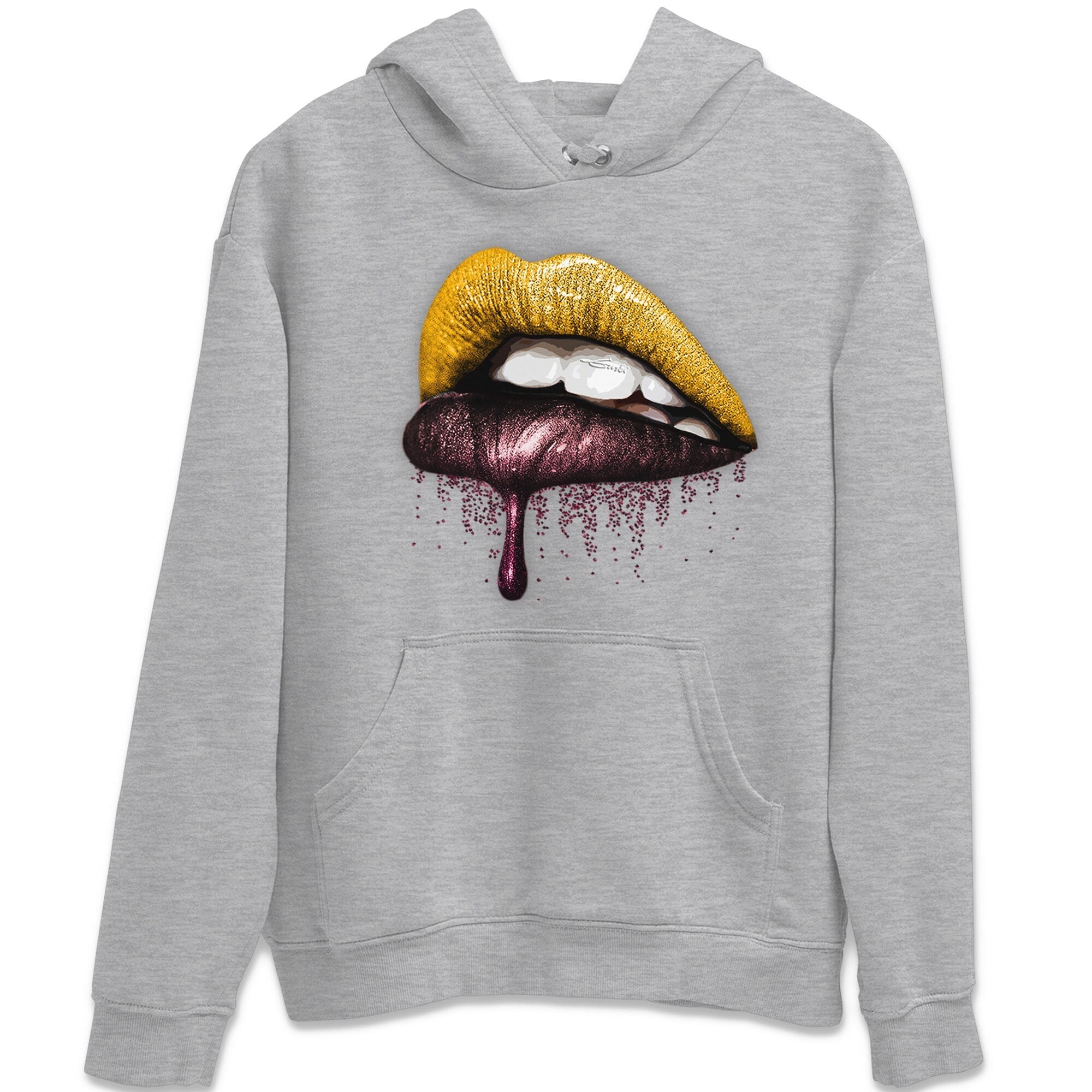 Dunk Arizona State Sneaker Match Tees Dripping Lips Sneaker Tees Dunk Arizona State Jordan to match sneaker T-Shirt Crew Neck Shirts