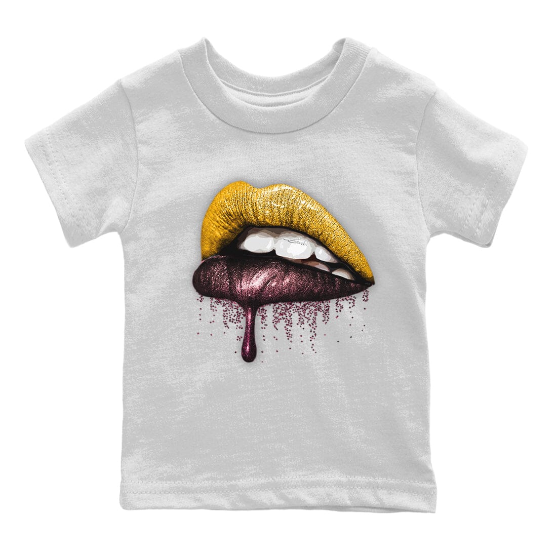 Dunk Arizona State Sneaker Match Tees Dripping Lips Sneaker Tees Dunk Arizona State Jordan to match sneaker T-Shirt Kids Shirts