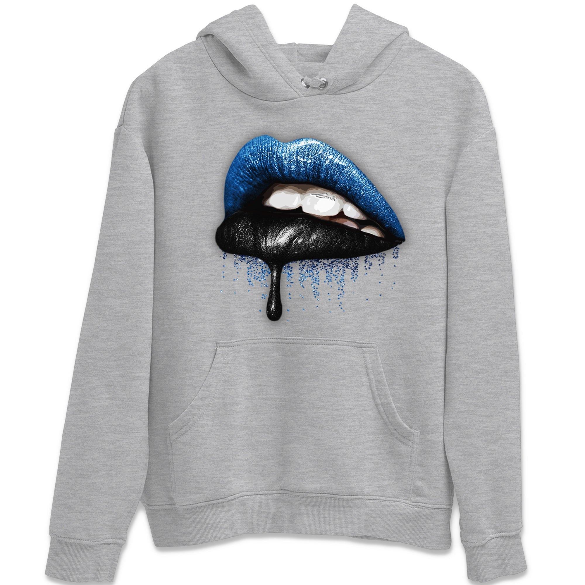 Jordan 1 Dark Marina Blue Sneaker Matching T-Shirt Dripping Lips Sneaker Tees Jordan 1 Dark Marina Blue Sneaker Release Tees Crew Neck Tees