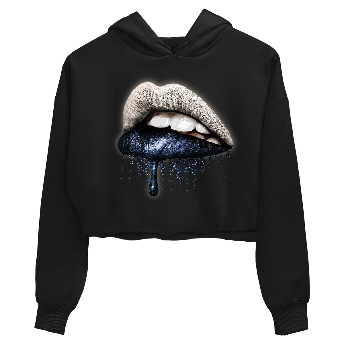 Jordan 1 85 Georgetown Sneaker Match Tees Dripping Lips Sneaker Tees Jordan 1 85 Georgetown Jordan to match sneaker T-Shirt Women's Shirts