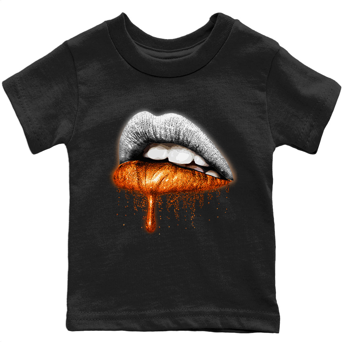 Jordan 1 Starfish Sneaker Matching T-Shirt Dripping Lips Sneaker Tees Jordan 1 Starfish Sneaker Release Tees Kids Shirts