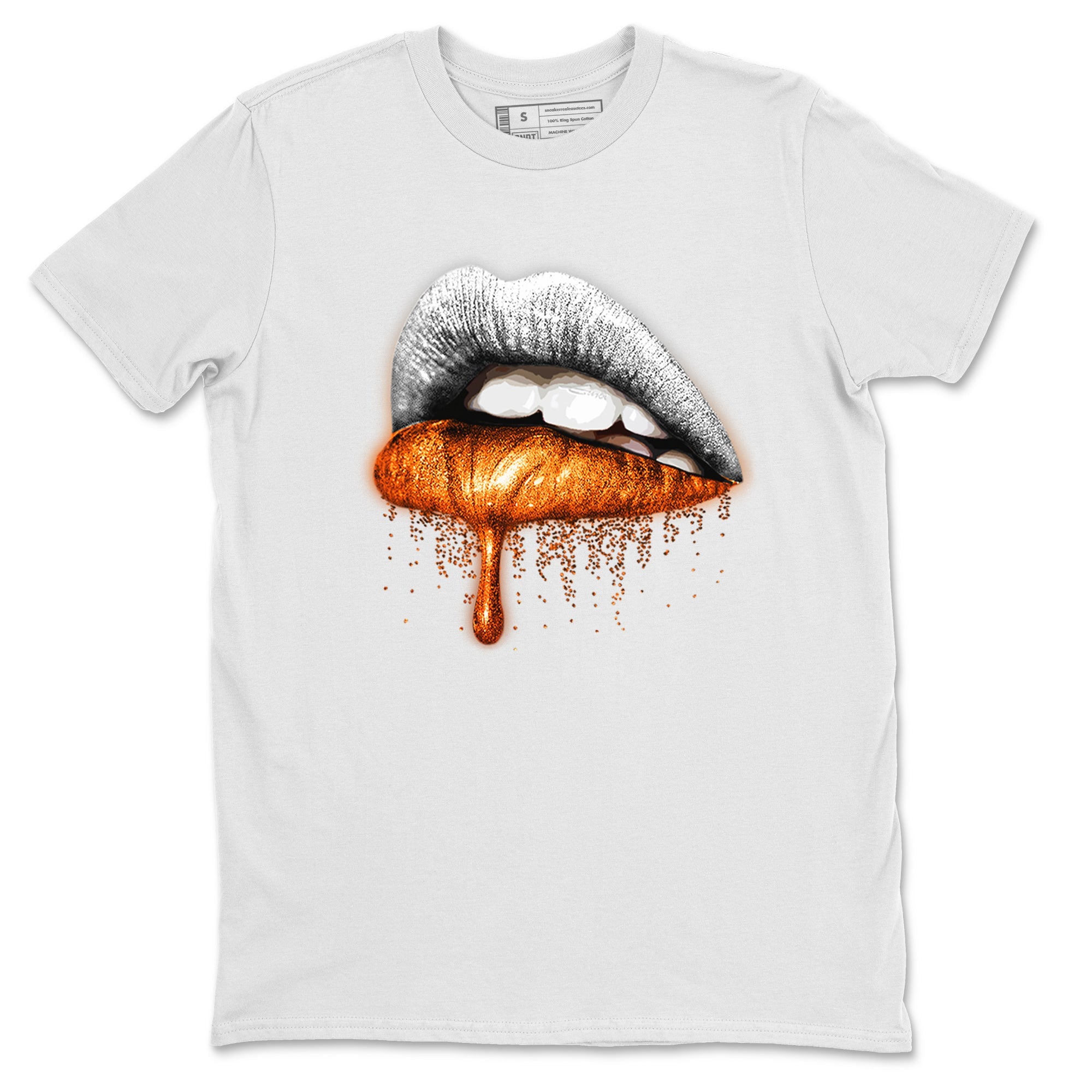 Jordan 1 Starfish Sneaker Matching T-Shirt Dripping Lips Sneaker Tees Jordan 1 Starfish Sneaker Release Tees Crew Neck Tees