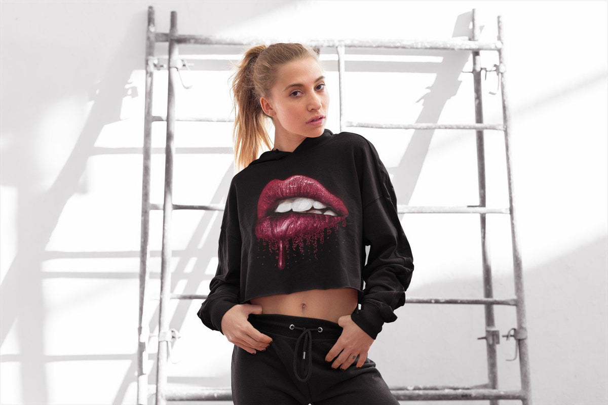 Jordan 6 Carmine Sneaker Matching T-Shirt Dripping Lips Sneaker Tees Jordan 6 Carmine Sneaker Release Tees Women's Shirts