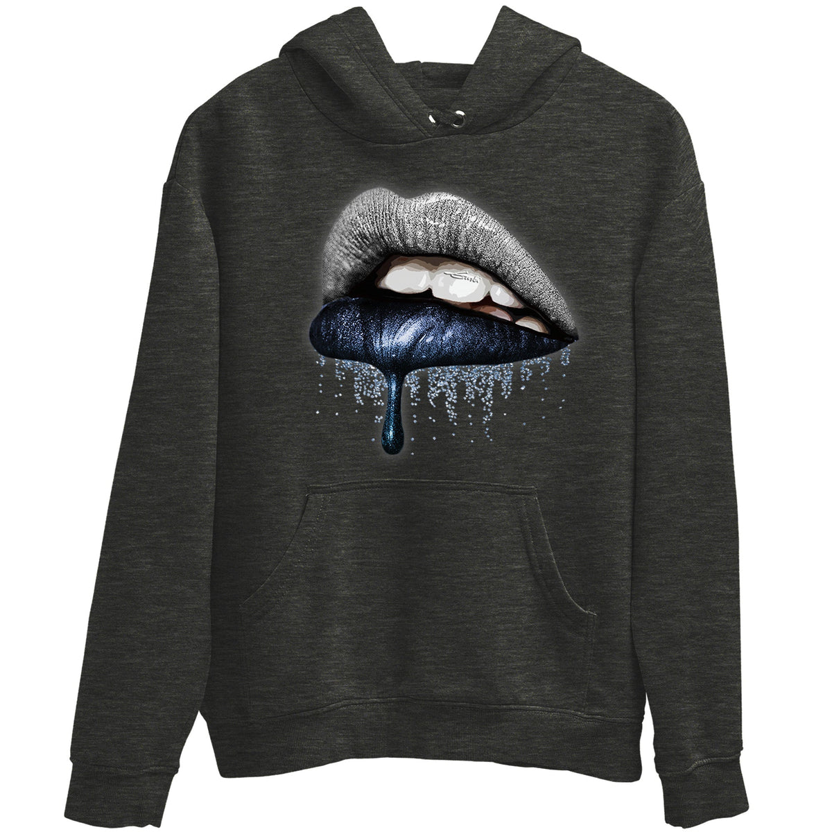 Jordan 6 Georgetown Sneaker Matching T-Shirt Dripping Lips Sneaker Tees Jordan 6 Georgetown Sneaker Release Tees Crew Neck Tees