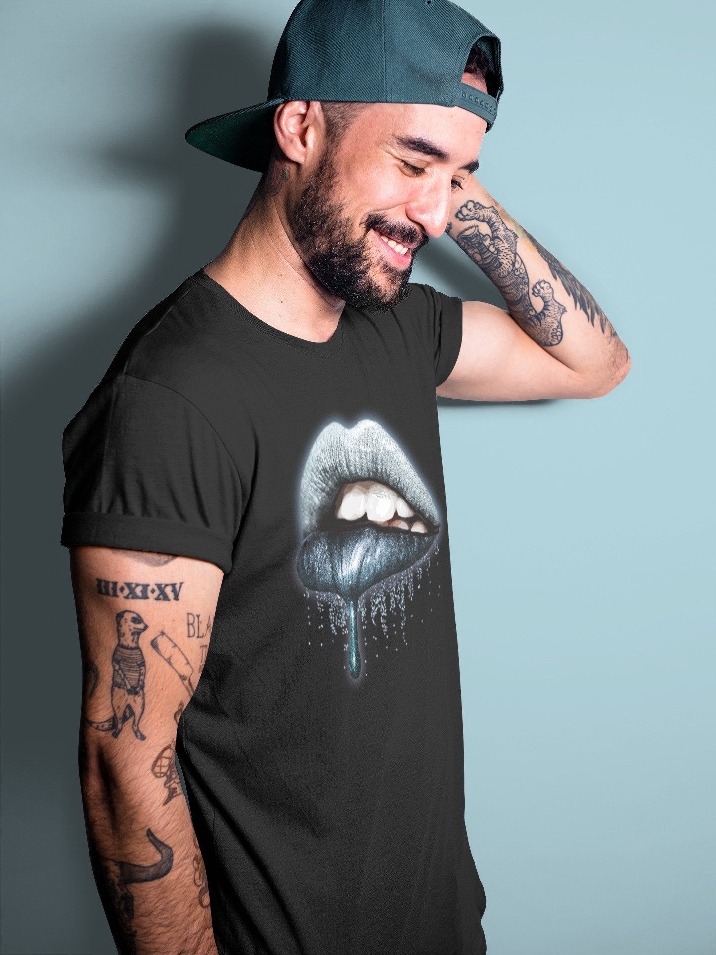 Dunk championship Grey Sneaker Match Tees Dripping Lips Sneaker Tees Dunk championship Grey Jordan to match sneaker T-Shirt Crew Neck Shirts