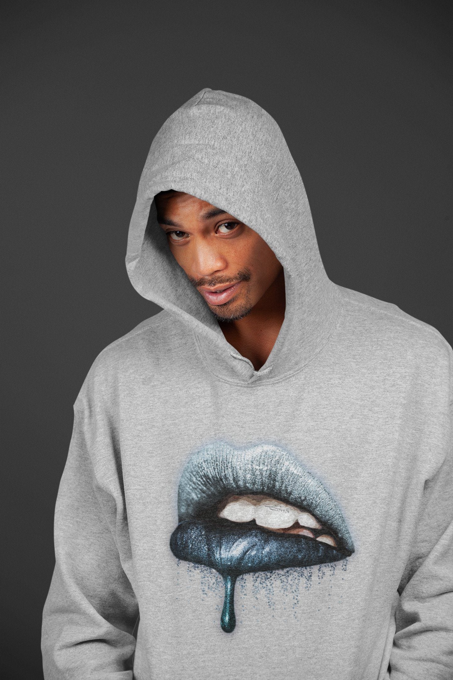 Dunk championship Grey Sneaker Match Tees Dripping Lips Sneaker Tees Dunk championship Grey Jordan to match sneaker T-Shirt Crew Neck Shirts