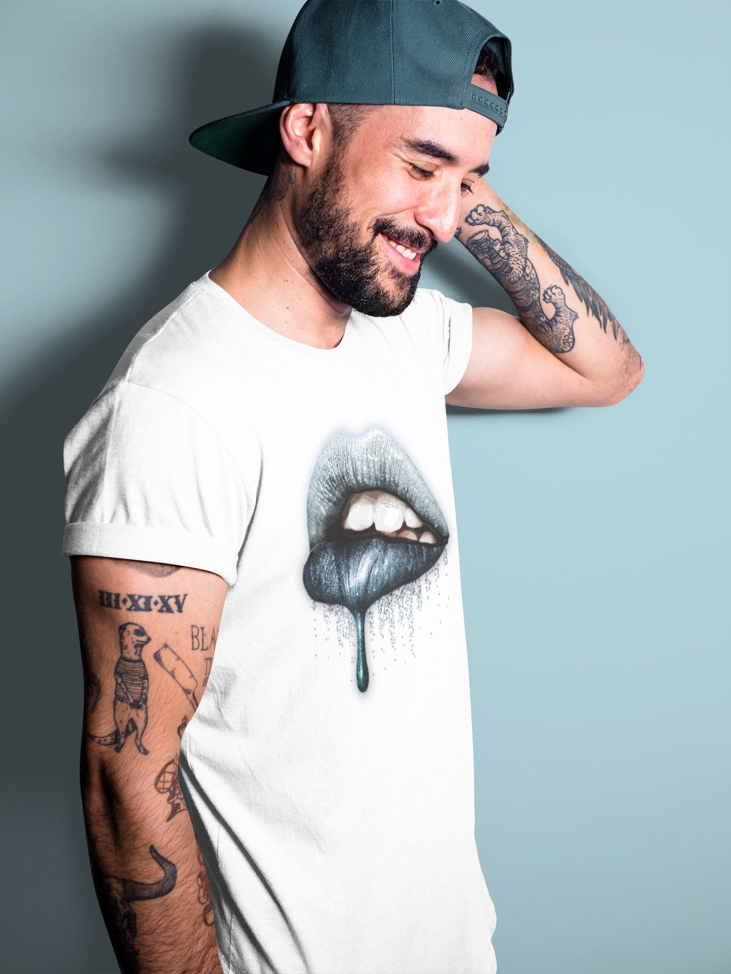 Dunk championship Grey Sneaker Match Tees Dripping Lips Sneaker Tees Dunk championship Grey Jordan to match sneaker T-Shirt Crew Neck Shirts