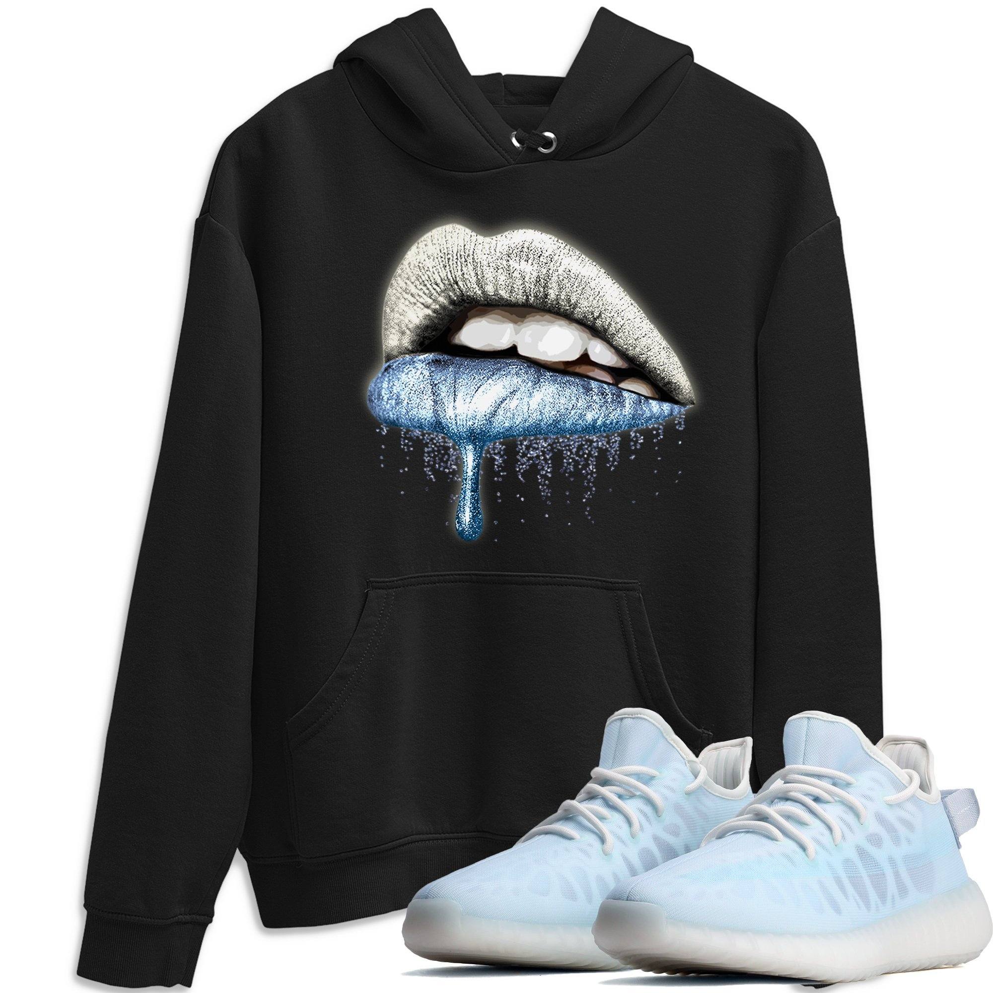 Yeezy 350 Mono Ice Shirt To Match Jordans Dripping Lips Sneaker Tees Yeezy 350 Mono Ice Drip Gear Zone Sneaker Matching Clothing Unisex Shirts