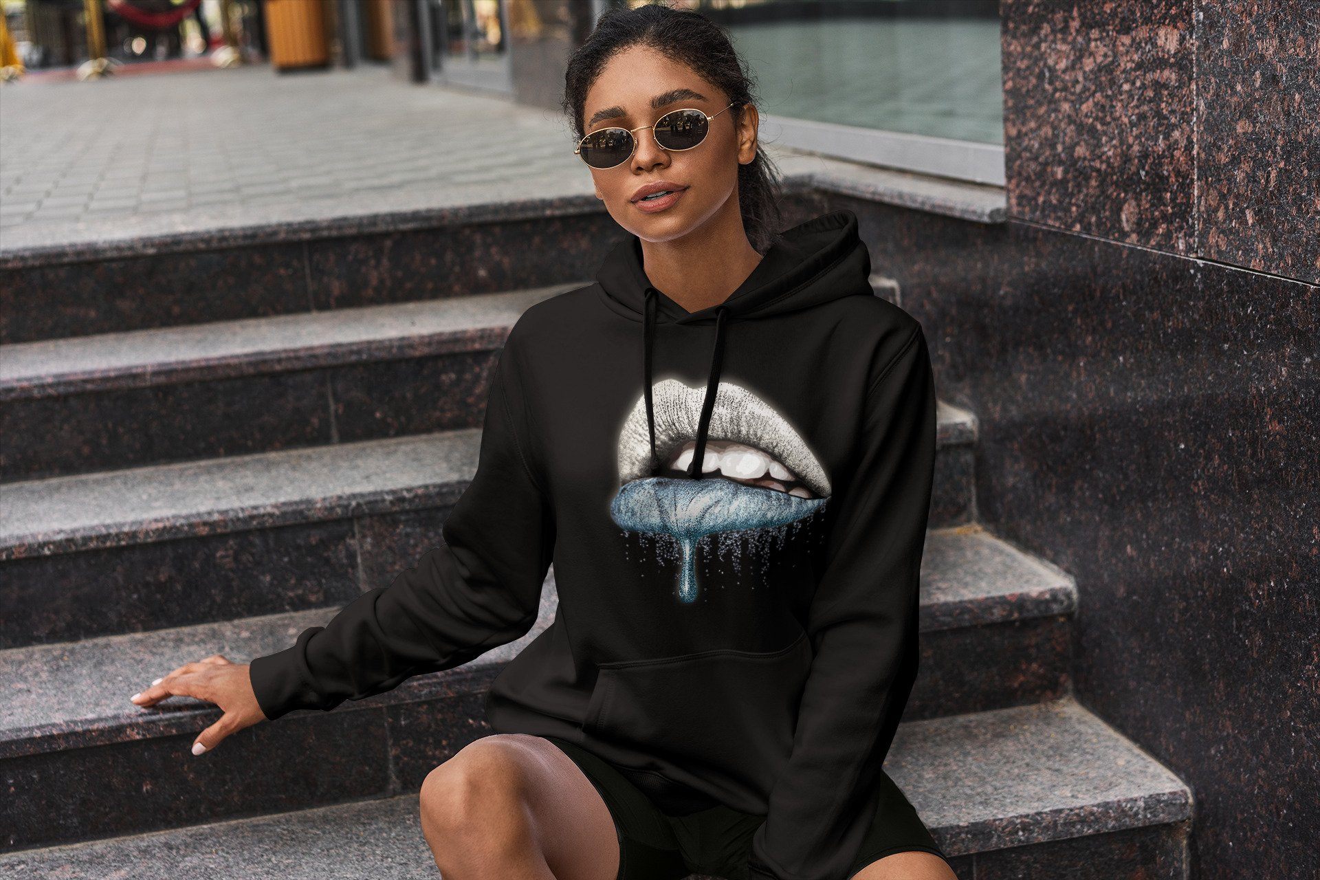 Yeezy 350 Mono Ice Shirt To Match Jordans Dripping Lips Sneaker Tees Yeezy 350 Mono Ice Drip Gear Zone Sneaker Matching Clothing Unisex Shirts