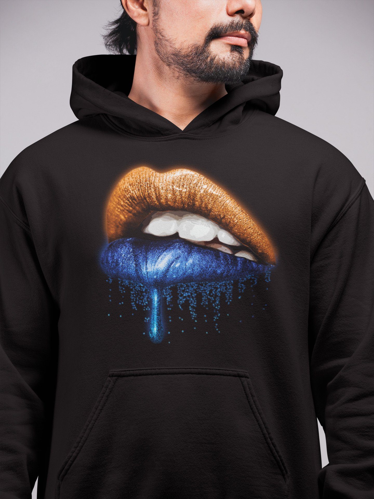 Yeezy 700 Bright Blue Shirt To Match Jordans Dripping Lips Sneaker Tees Yeezy 700 Bright Blue Drip Gear Zone Sneaker Matching Clothing Unisex Shirts