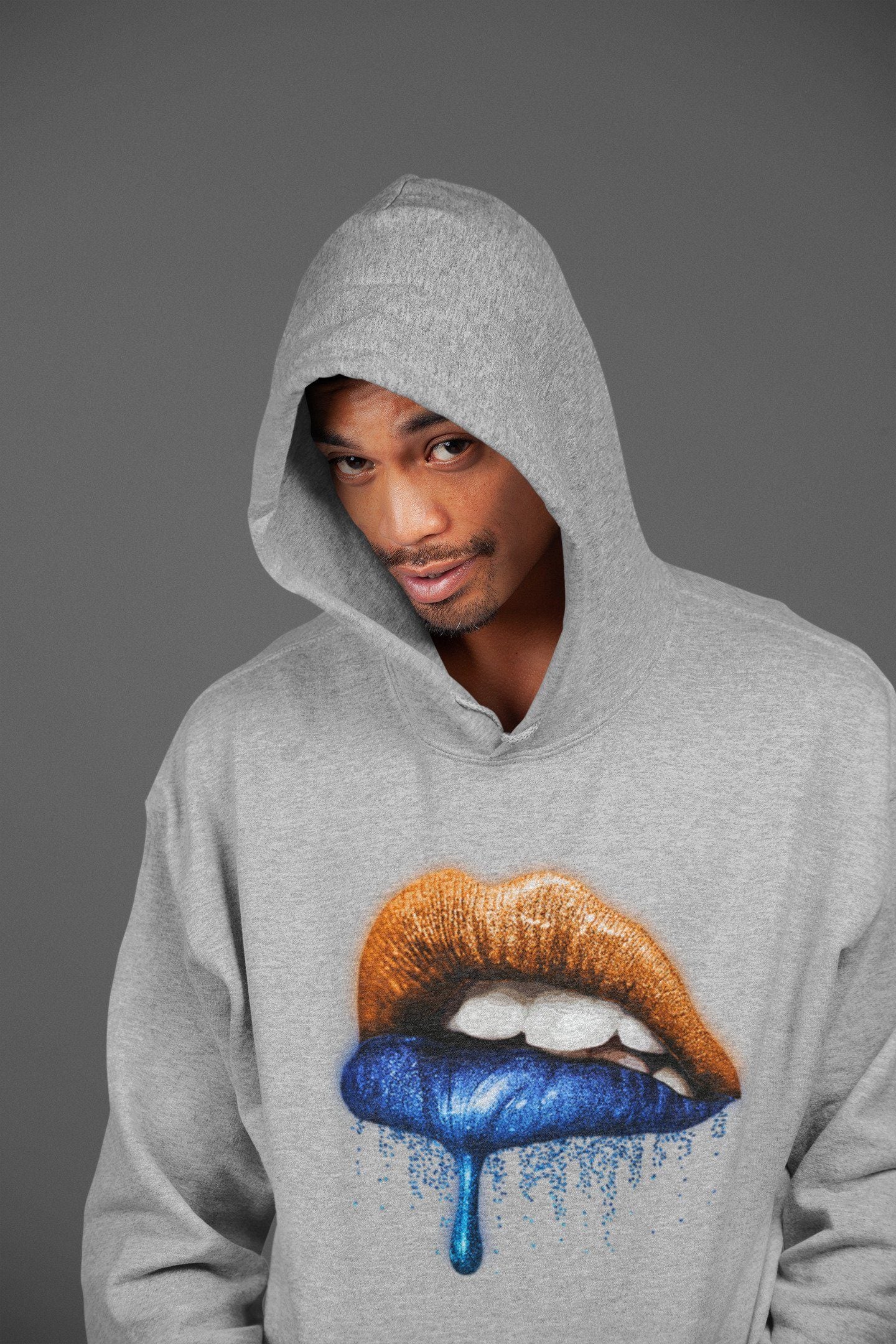 Yeezy 700 Bright Blue Shirt To Match Jordans Dripping Lips Sneaker Tees Yeezy 700 Bright Blue Drip Gear Zone Sneaker Matching Clothing Unisex Shirts