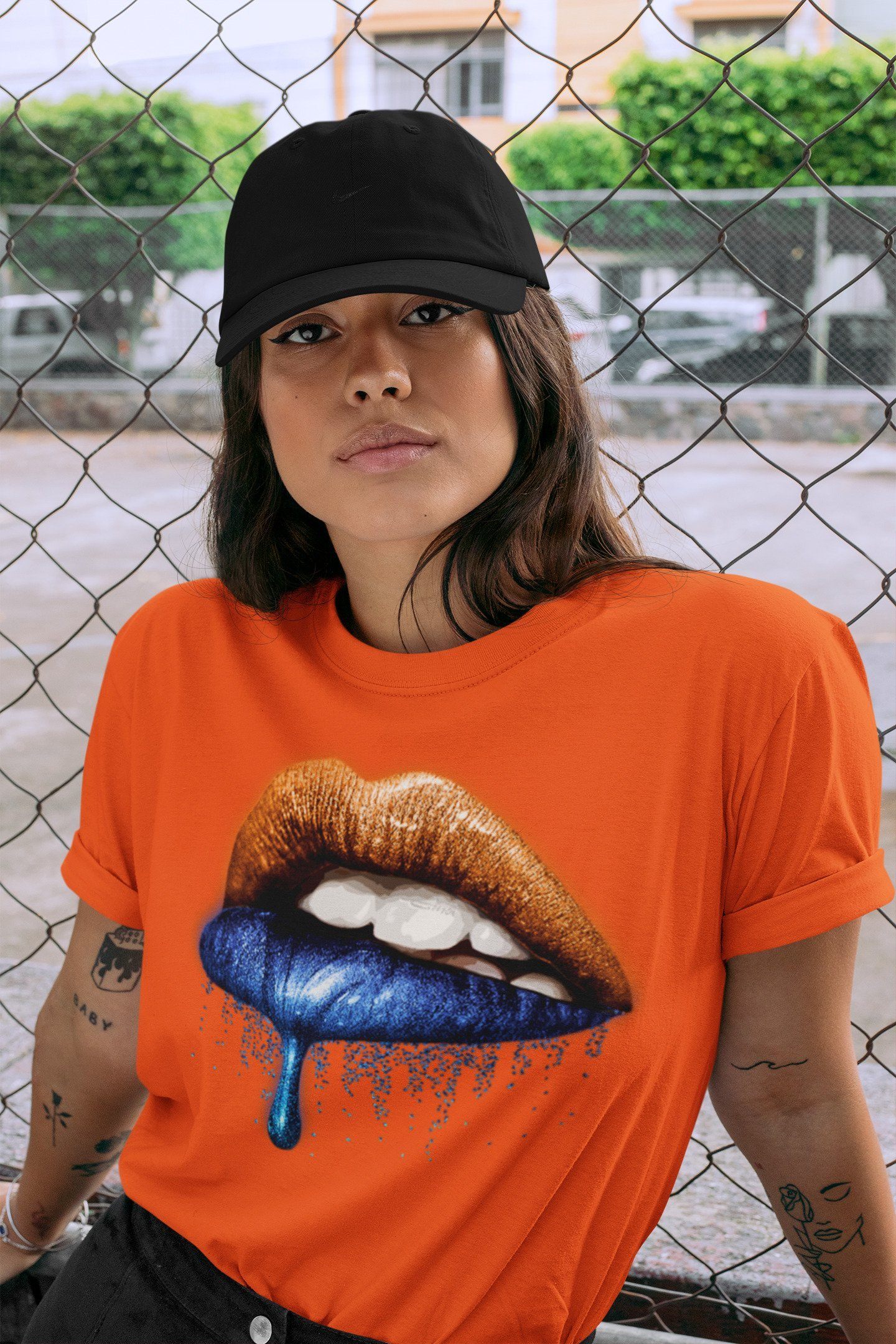 Yeezy 700 Bright Blue Shirt To Match Jordans Dripping Lips Sneaker Tees Yeezy 700 Bright Blue Drip Gear Zone Sneaker Matching Clothing Unisex Shirts