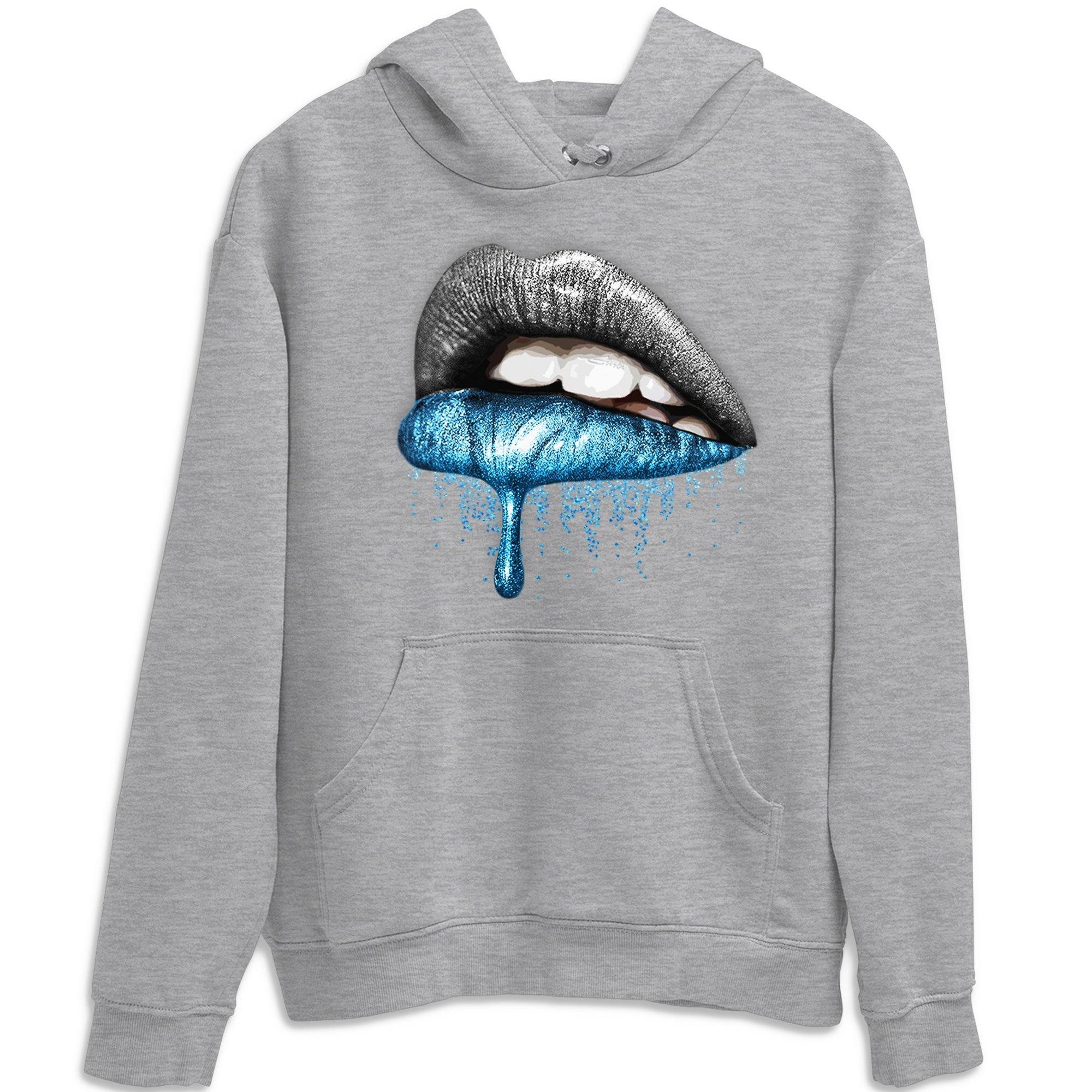 Yeezy 700 Bright Cyan Shirt To Match Jordans Dripping Lips Sneaker Tees Yeezy 700 Bright Cyan Drip Gear Zone Sneaker Matching Clothing Unisex Shirts