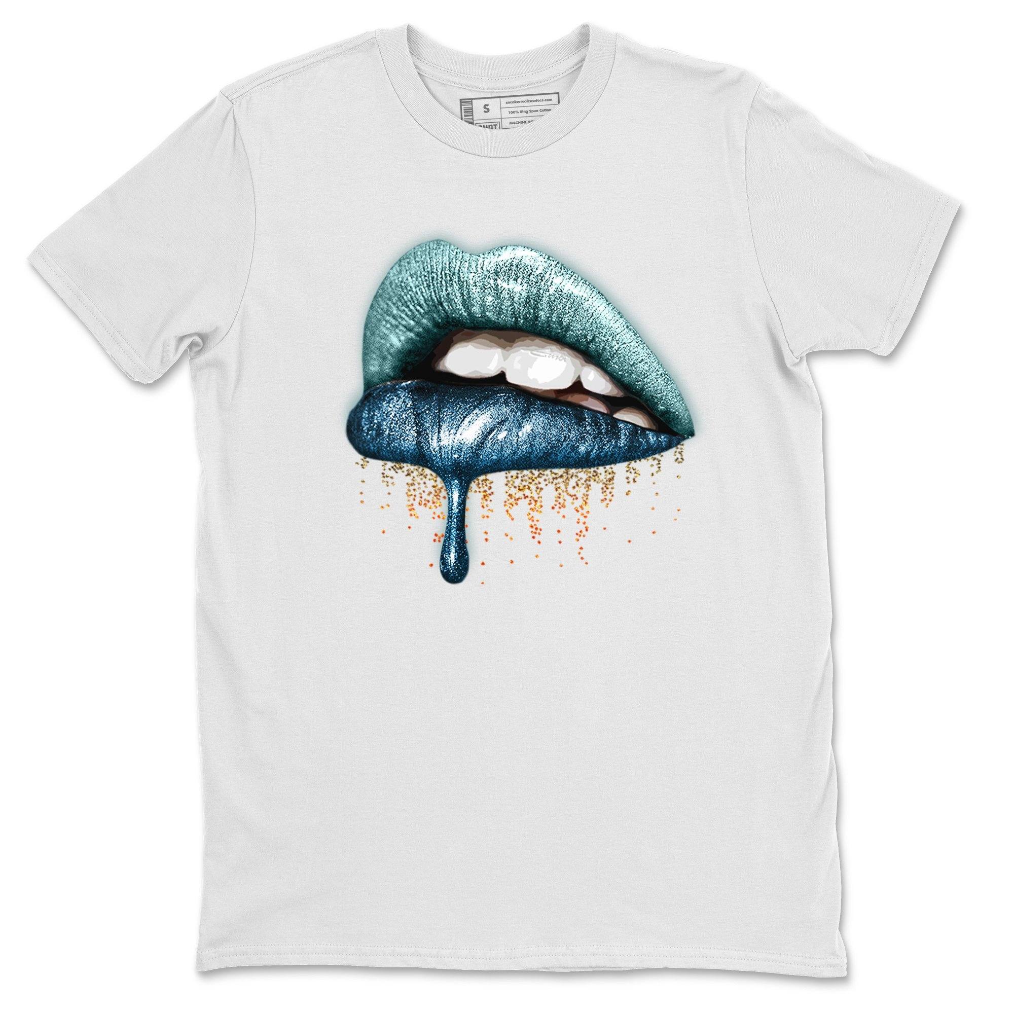 Yeezy 700 Faded Azure Shirt To Match Jordans Dripping Lips Sneaker Tees Yeezy 700 Faded Azure Drip Gear Zone Sneaker Matching Clothing Unisex Shirts