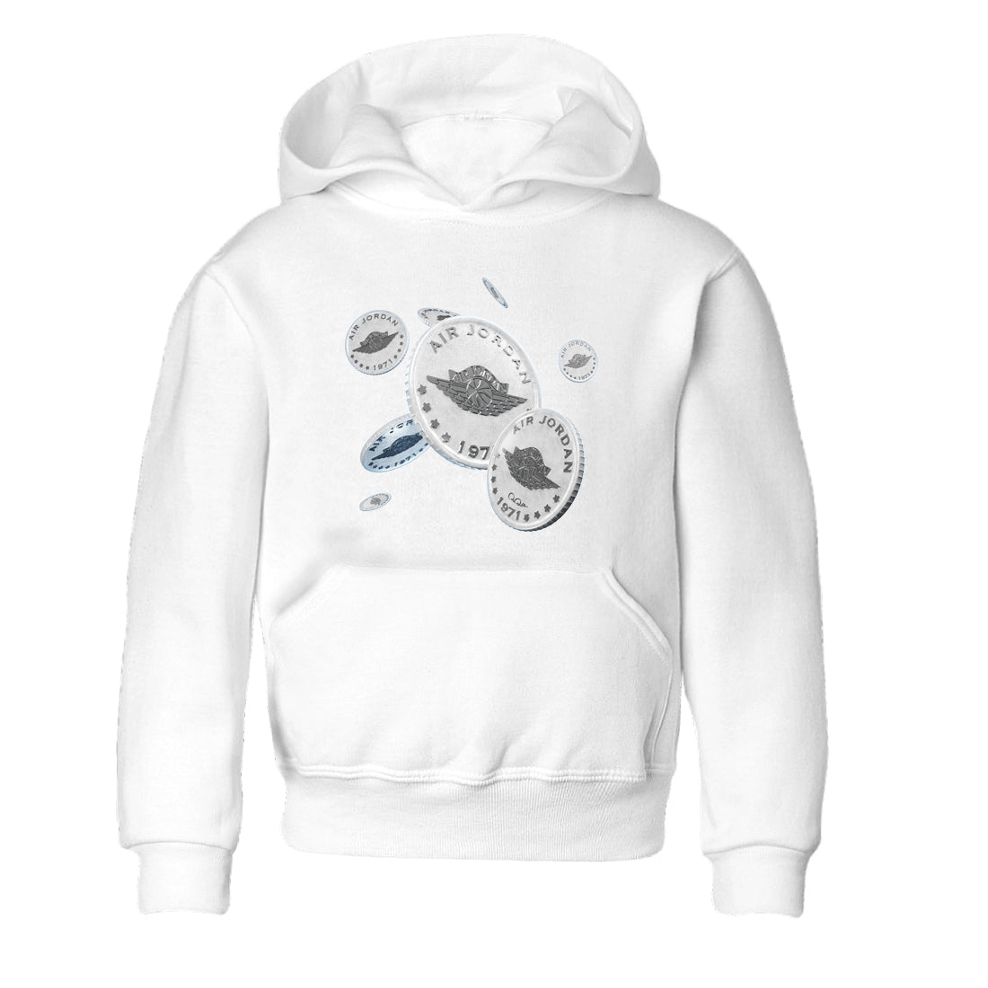 Air Jordan 11 White Cement Sneaker Match Tees Drop Coin Streetwear Sneaker Shirt Air Jordan 11 Cement Grey Sneaker Release Tees Kids Shirts White 2