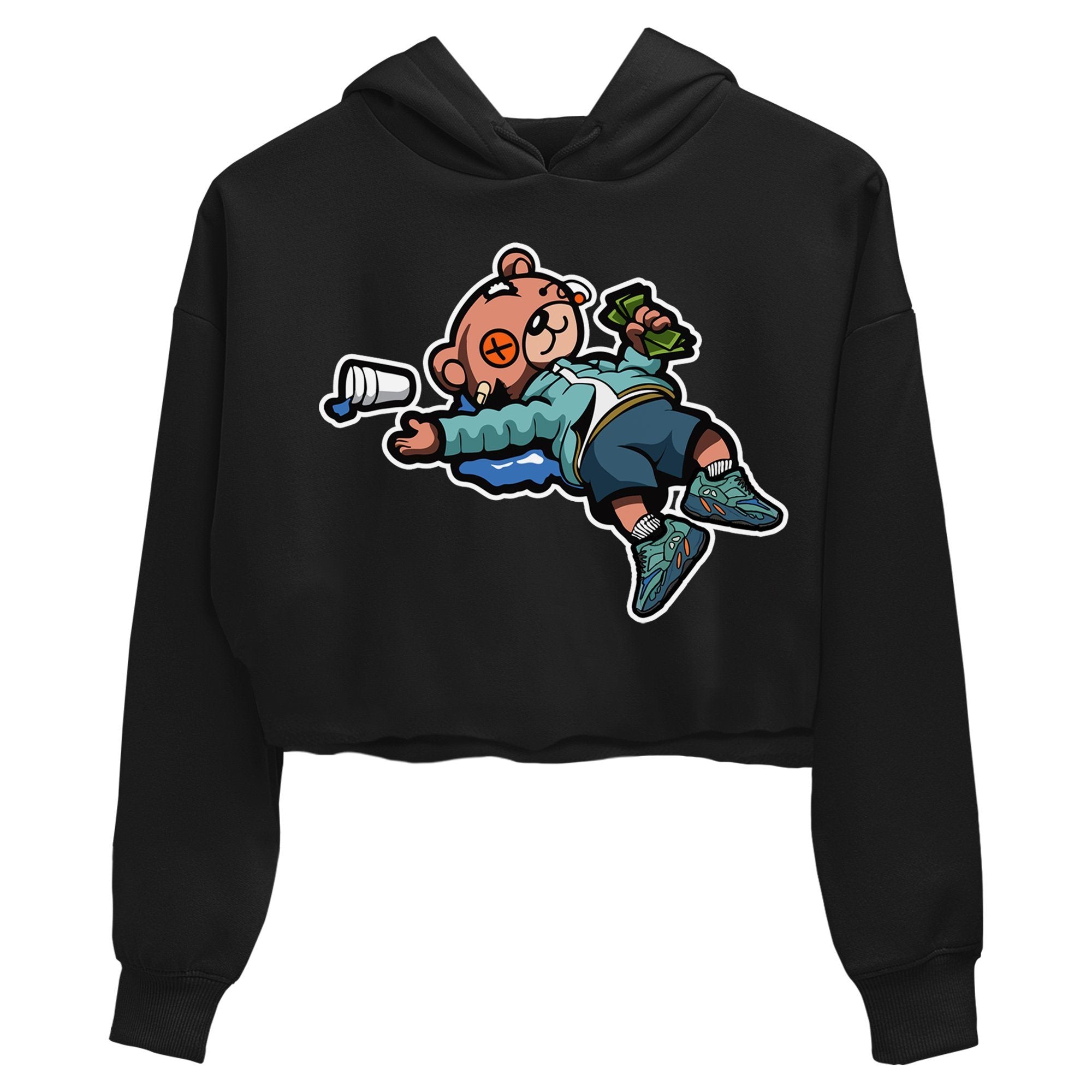 Yeezy 700 Faded Azure Shirt To Match Jordans Drunk Teddy Bear Sneaker Tees Yeezy 700 Faded Azure Drip Gear Zone Sneaker Matching Clothing Women's Shirts