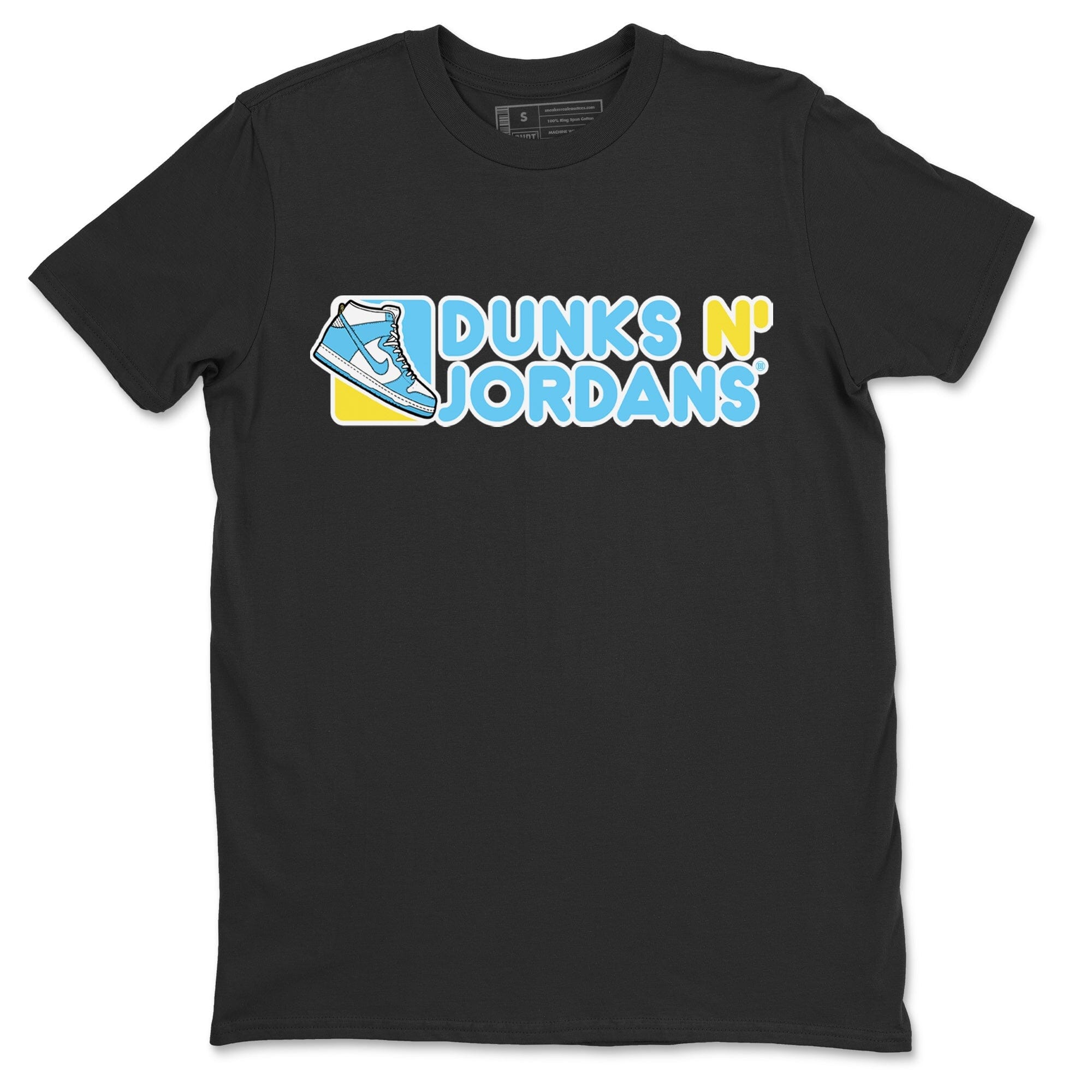 Dunk Blue Chill Sneaker Match Tees Dunks N Jordans Sneaker Tees Dunk Blue Chill Jordan to match sneaker T-Shirt Crew Neck Shirts