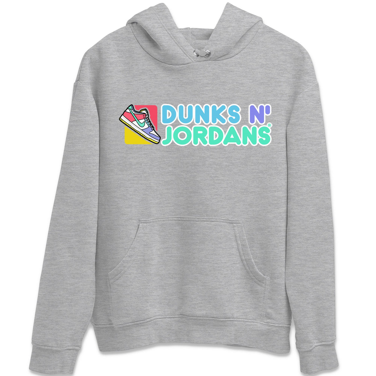 Dunk Easter Candy Sneaker Match Tees Dunks N Jordans Streetwear Sneaker Shirt Holiday Easter T-Shirt Sneaker Release Tees Unisex Shirts Heather Grey 2
