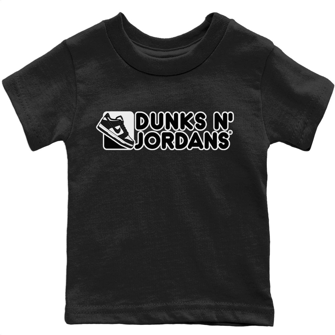 Dunk Panda Sneaker Match Tees Dunks N Jordans Sneaker Tees Dunk Panda Jordan to match sneaker T-Shirt Kids Shirts