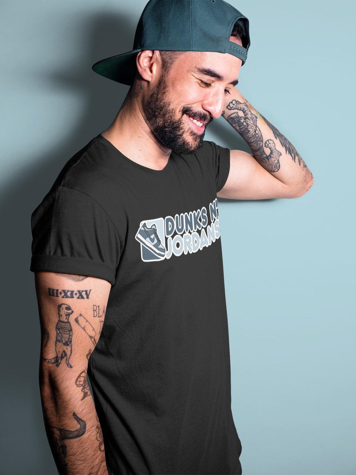 Dunk championship Grey Sneaker Match Tees Dunks N Jordans Sneaker Tees Dunk championship Grey Jordan to match sneaker T-Shirt Crew Neck Shirts