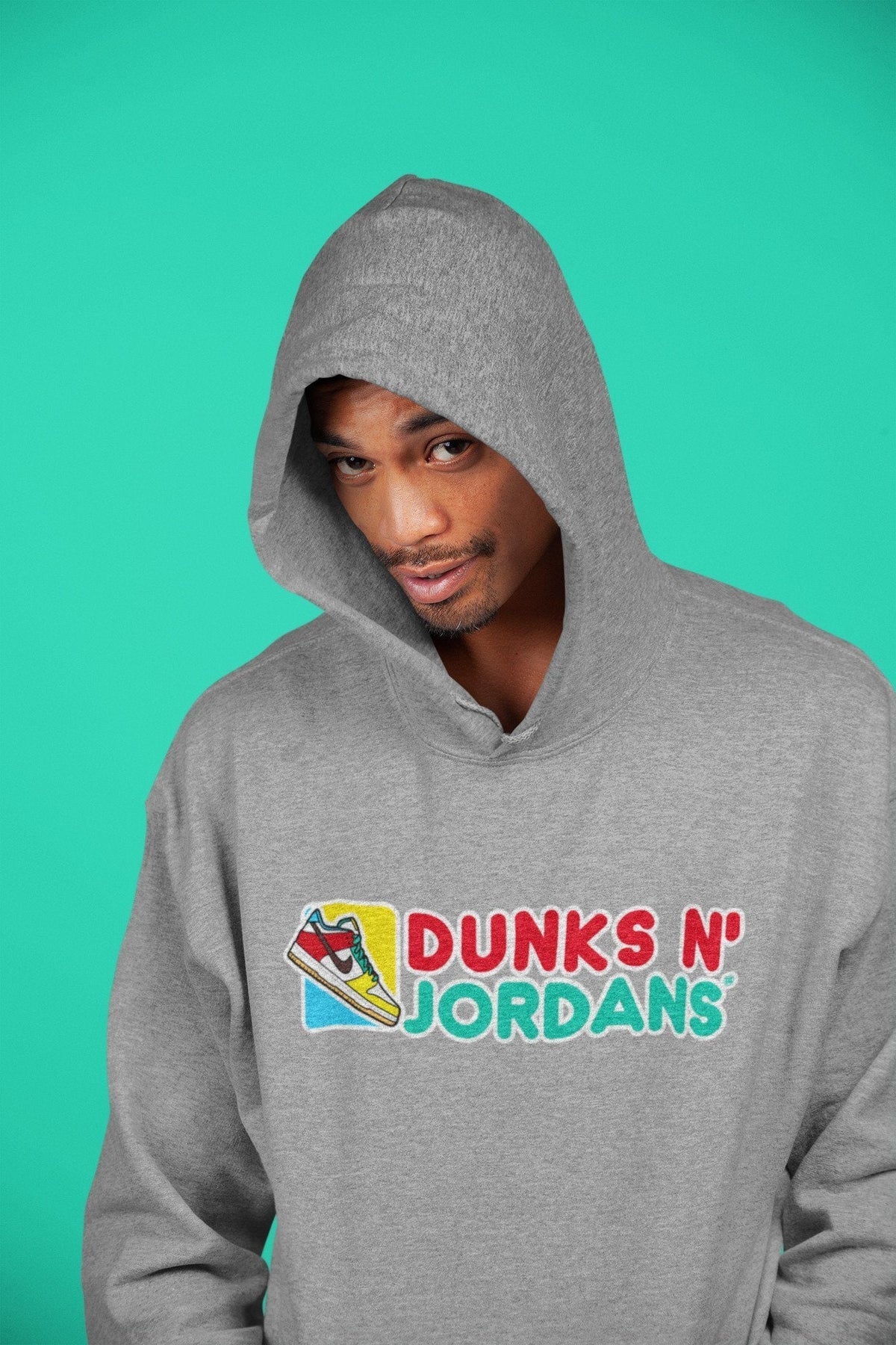 Dunk Free 99 White Sneaker Match Tees Dunks N Jordans Sneaker Tees Dunk Free 99 White Jordan to match sneaker T-Shirt Crew Neck Shirts