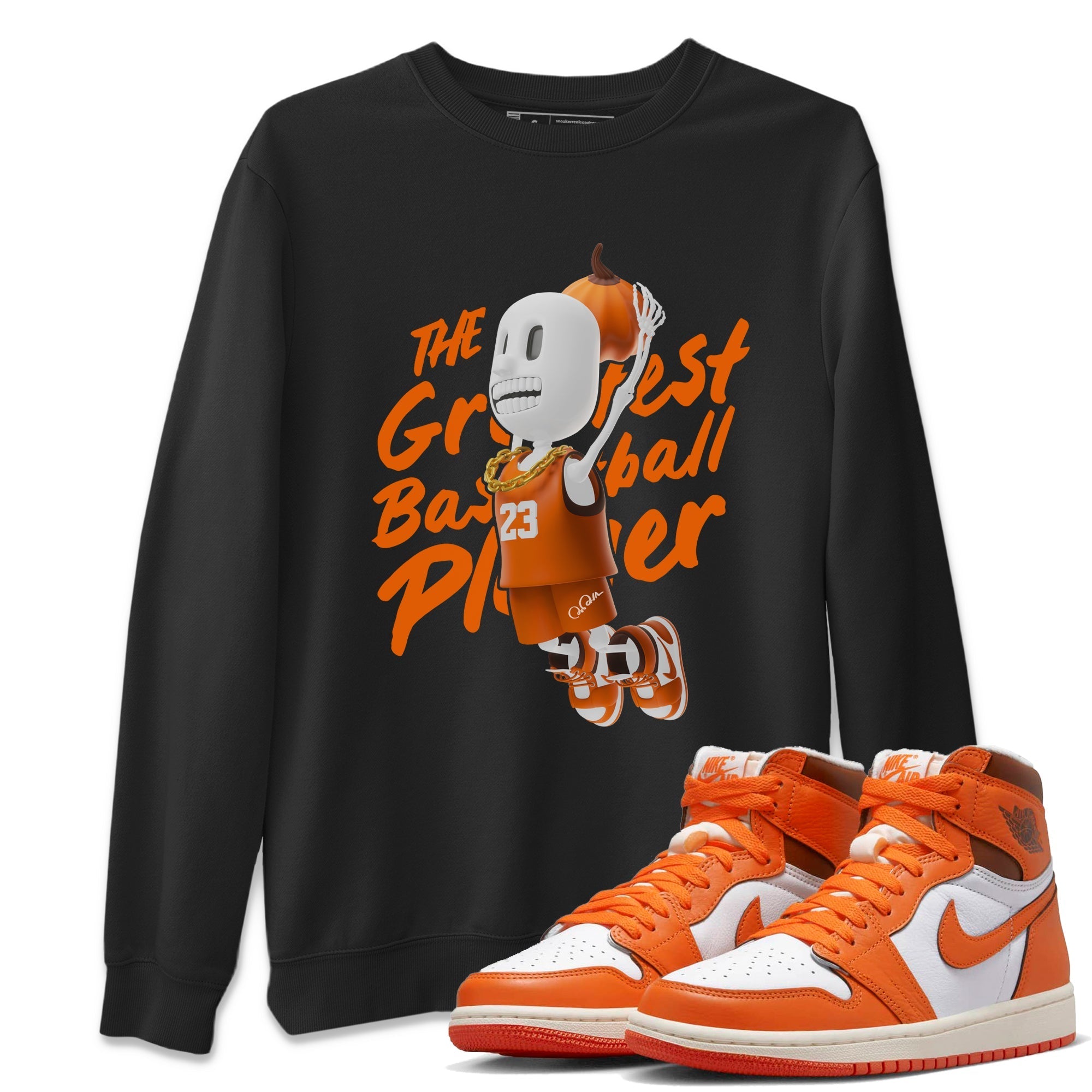 Air Jordan 1 Starfish shirt to match jordans Dunkshot Boy Streetwear Sneaker Shirt AJ1Starfish Drip Gear Zone Sneaker Matching Clothing Unisex Black 1 T-Shirt Halloween Custumes