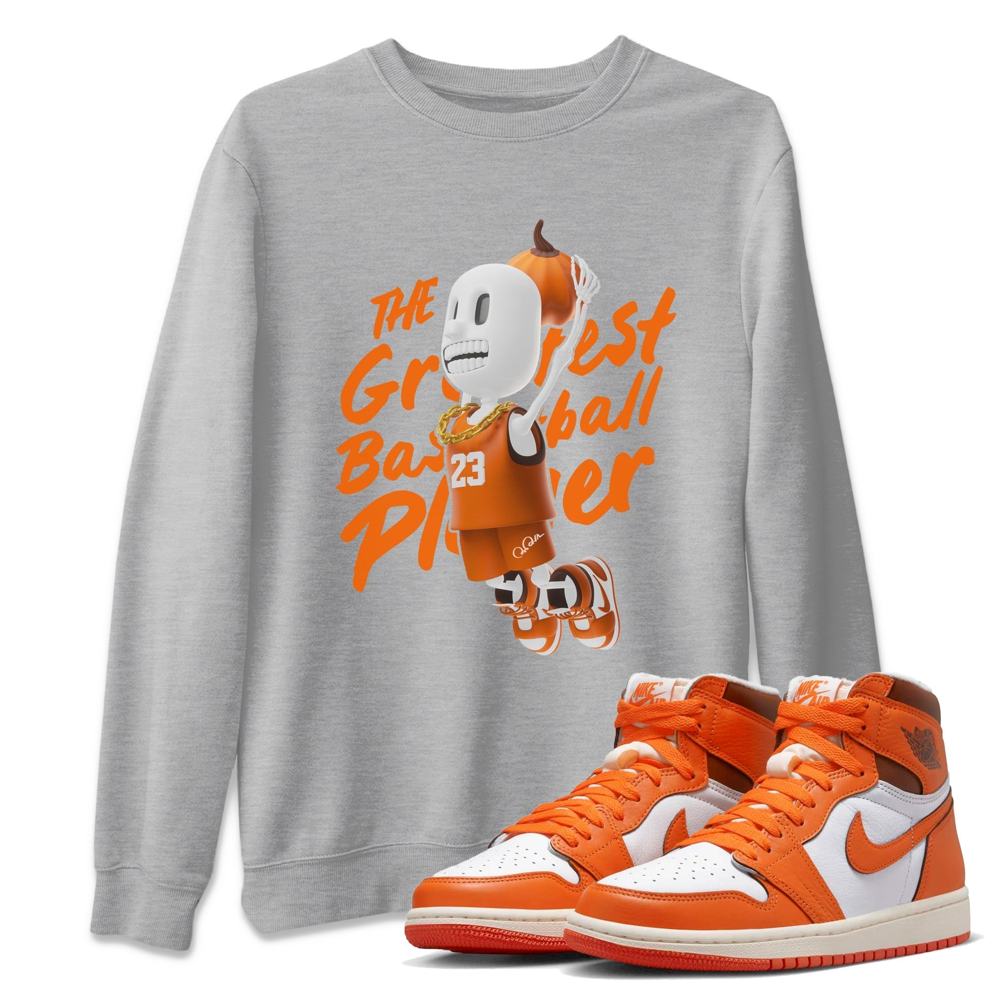 Air Jordan 1 Starfish shirt to match jordans Dunkshot Boy sneaker tees AJ1Starfish Drip Gear Zone Unisex Crew Neck Tee Heather Grey 1 T-Shirt Halloween Custumes