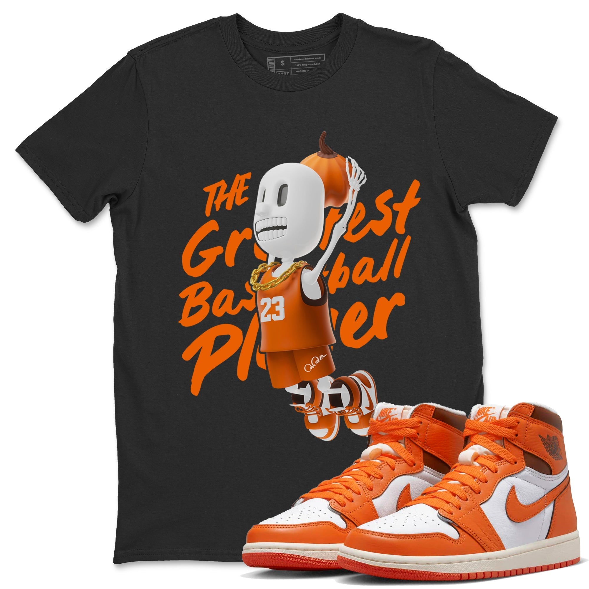 Air Jordan 1 Starfish shirt to match jordans Dunkshot Boy sneaker tees AJ1Starfish Drip Gear Zone Unisex Crew Neck Tee Black 1 T-Shirt Halloween Custumes