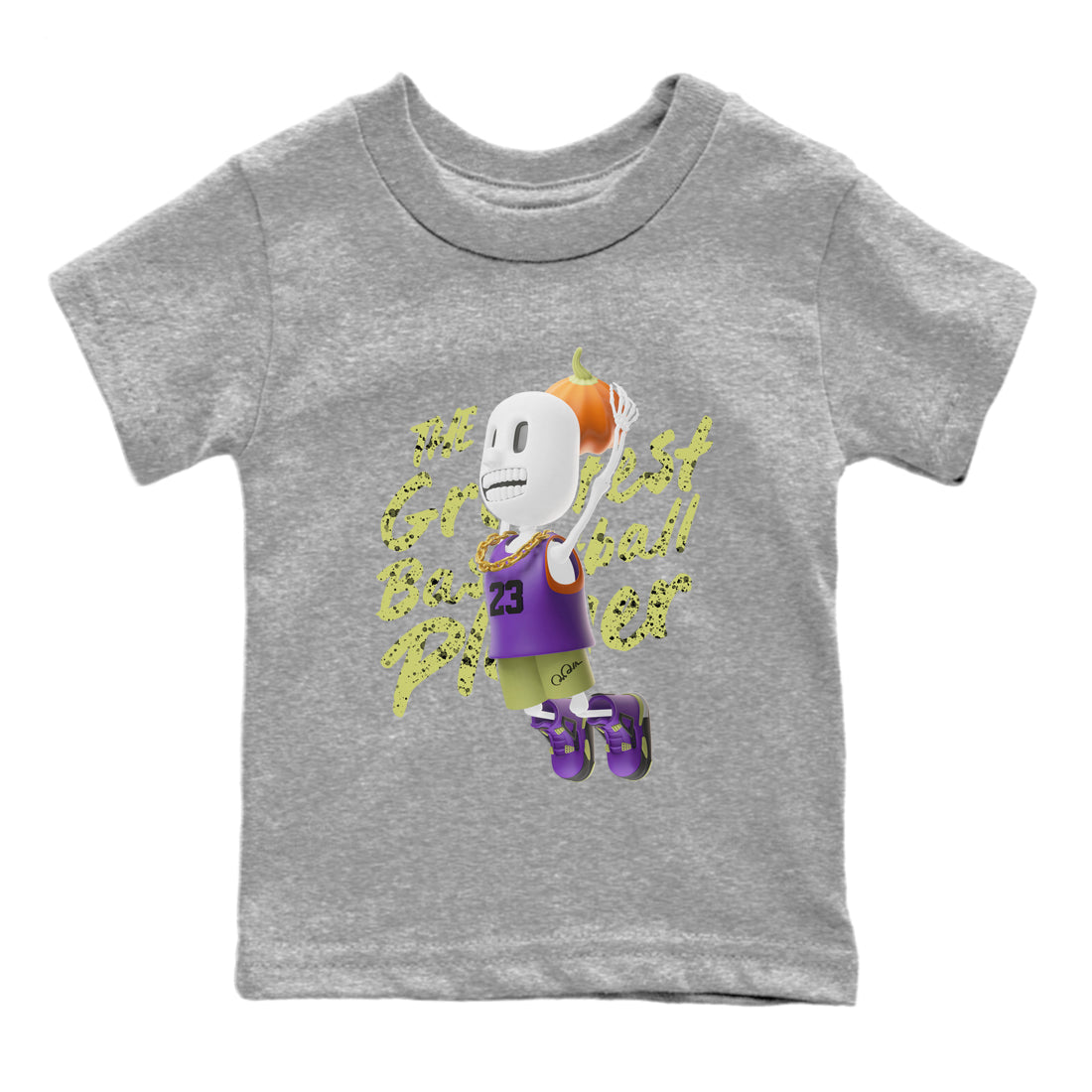 Air Jordan 4 Canyon Purple shirt to match jordans Dunkshot Boy sneaker tees AJ4 Canyon Purple Drip Gear Zone Baby Toddler Heather Grey 2 T-Shirt, Halloween tshirt