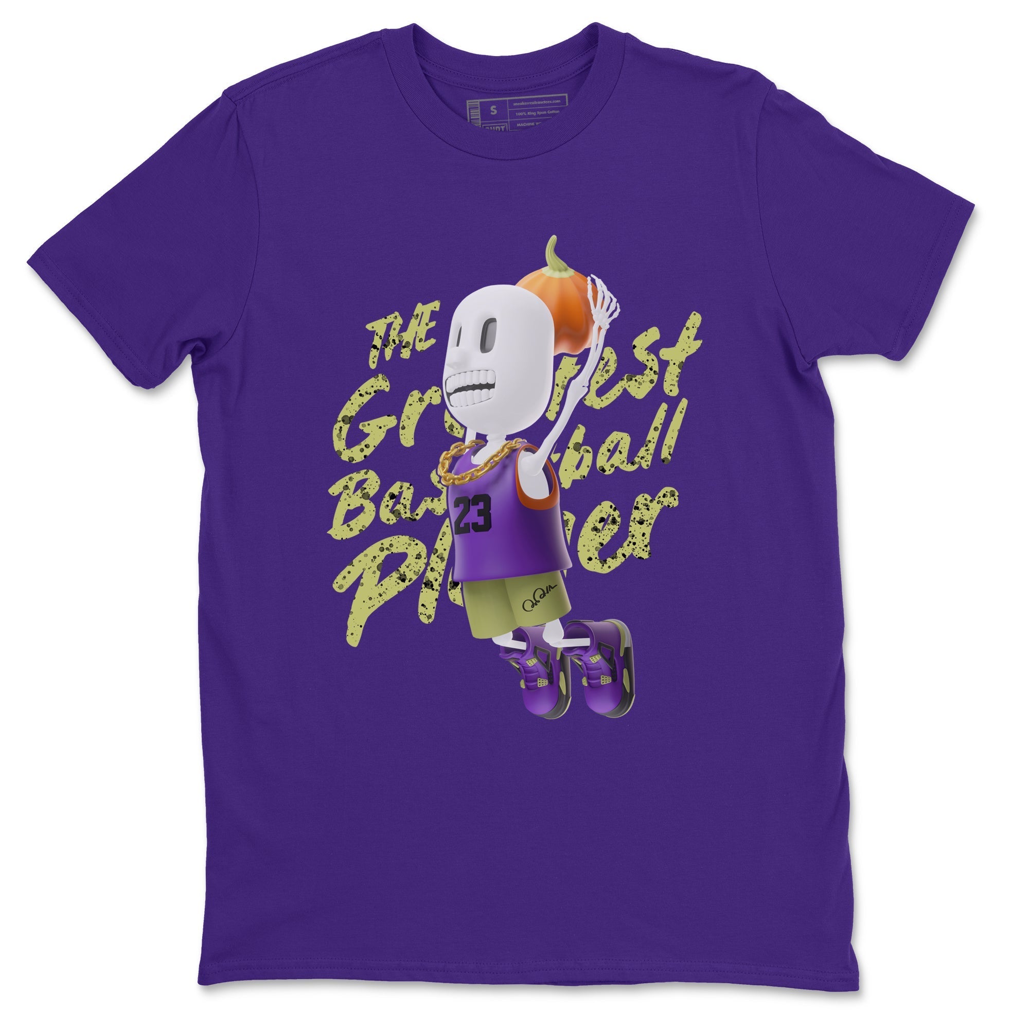 Air Jordan 4 Canyon Purple shirt to match jordans Dunkshot Boy sneaker tees AJ4 Canyon Purple Drip Gear Zone Unisex Crew Neck Tee Purple 2 T-Shirt, Halloween tshirt