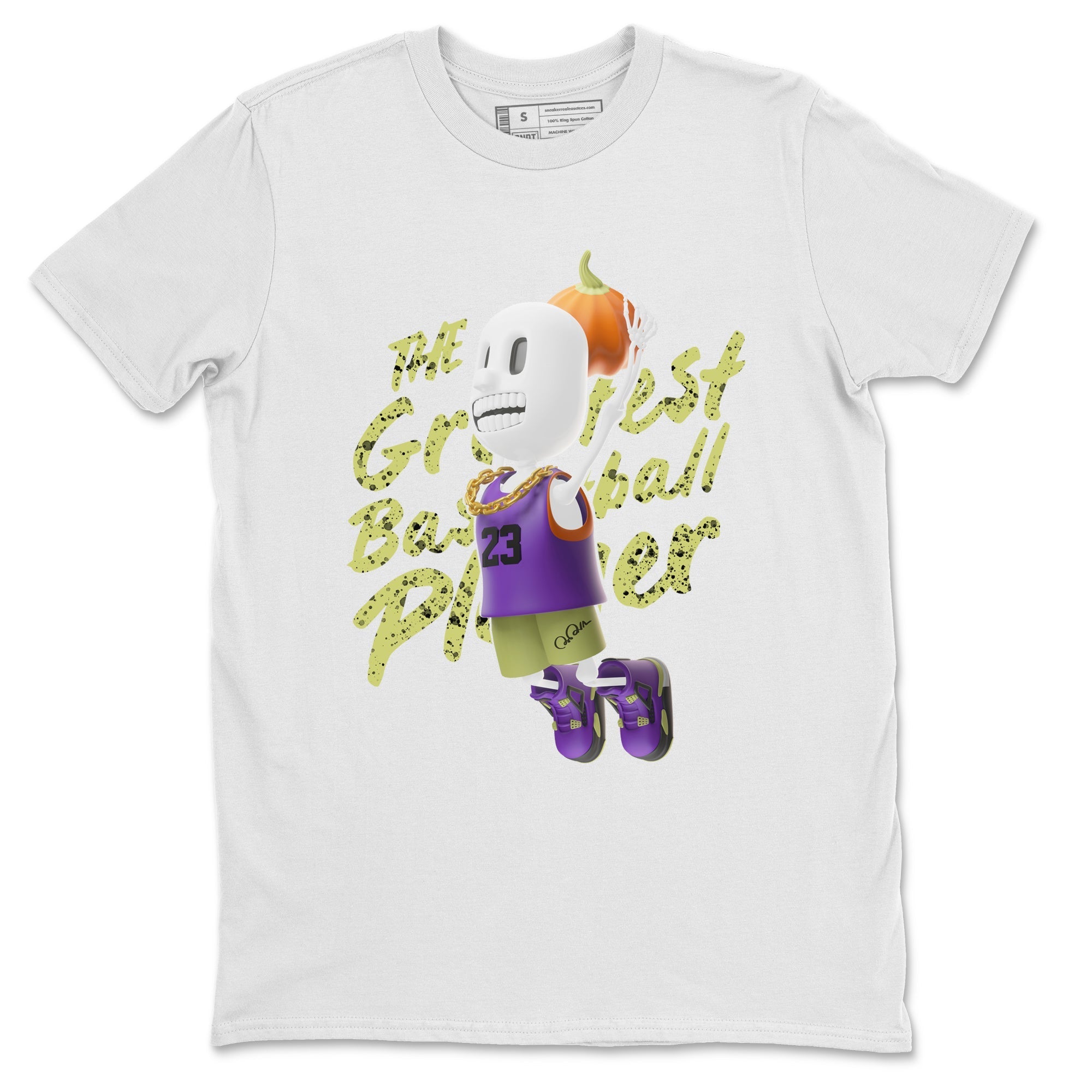 Air Jordan 4 Canyon Purple shirt to match jordans Dunkshot Boy sneaker tees AJ4 Canyon Purple Drip Gear Zone Unisex Crew Neck Tee White 2 T-Shirt, Halloween tshirt