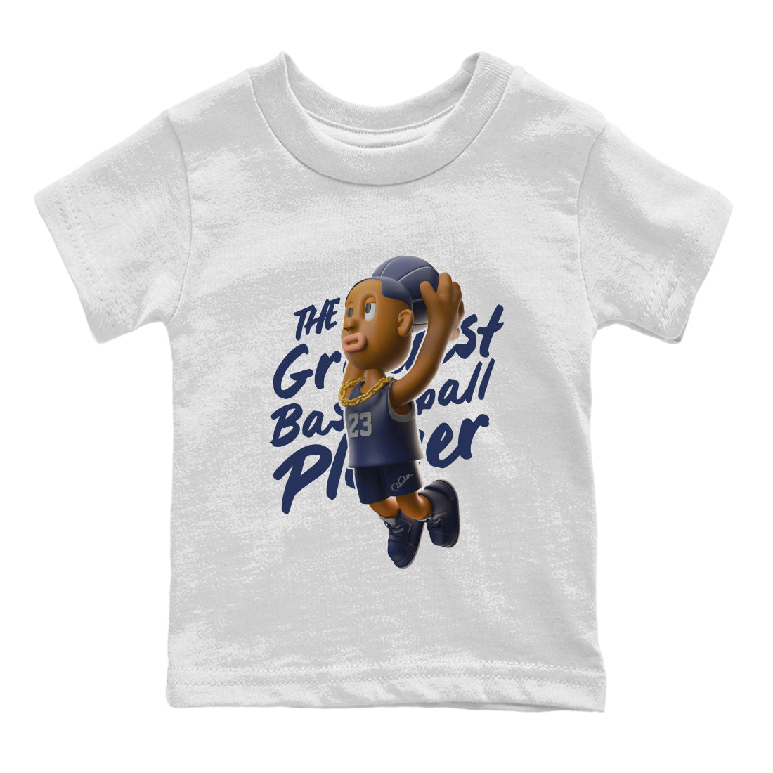 Air Jordan 5 Georgetown Sneaker Match Tees Dunkshot Boy Streetwear Sneaker Shirt AJ5 Georgetown Sneaker Release Tees Kids Shirts White 2